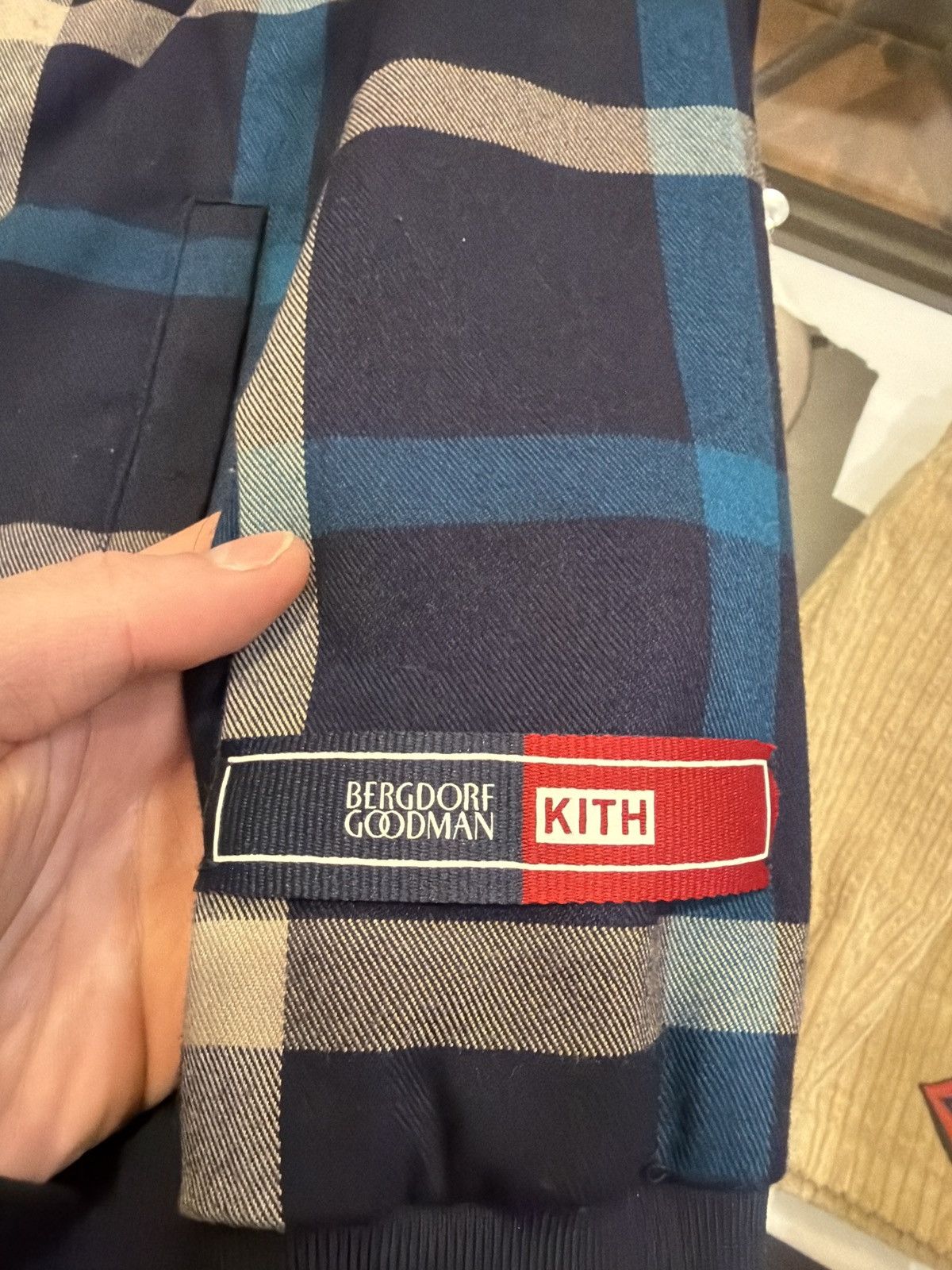 Bergdorf Goodman × Kith Kith For Bergdorf Goodman Roger Track Jacket - Navy Size US S / EU 44-46 / 1 - 4 Thumbnail