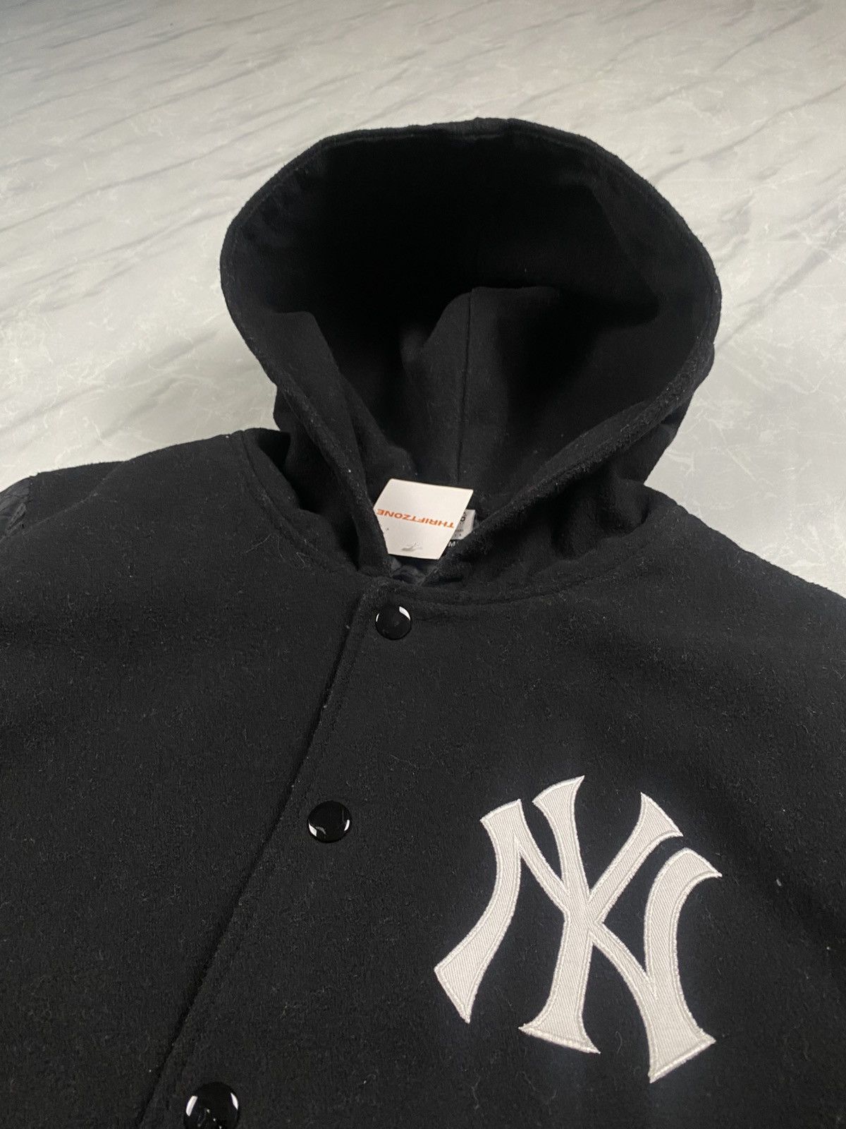 Majestic Vintage y2k Majestic New York Wool Varsity Bomber Jacket Size US M / EU 48-50 / 2 - 4 Thumbnail