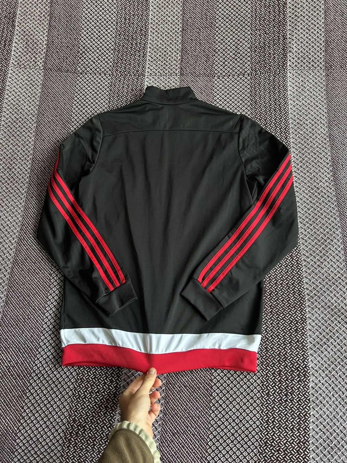 Adidas Vintage Adidas x Ajax Amsterdam Football Zip Hoodie Jacket Size US S / EU 44-46 / 1 - 10 Thumbnail