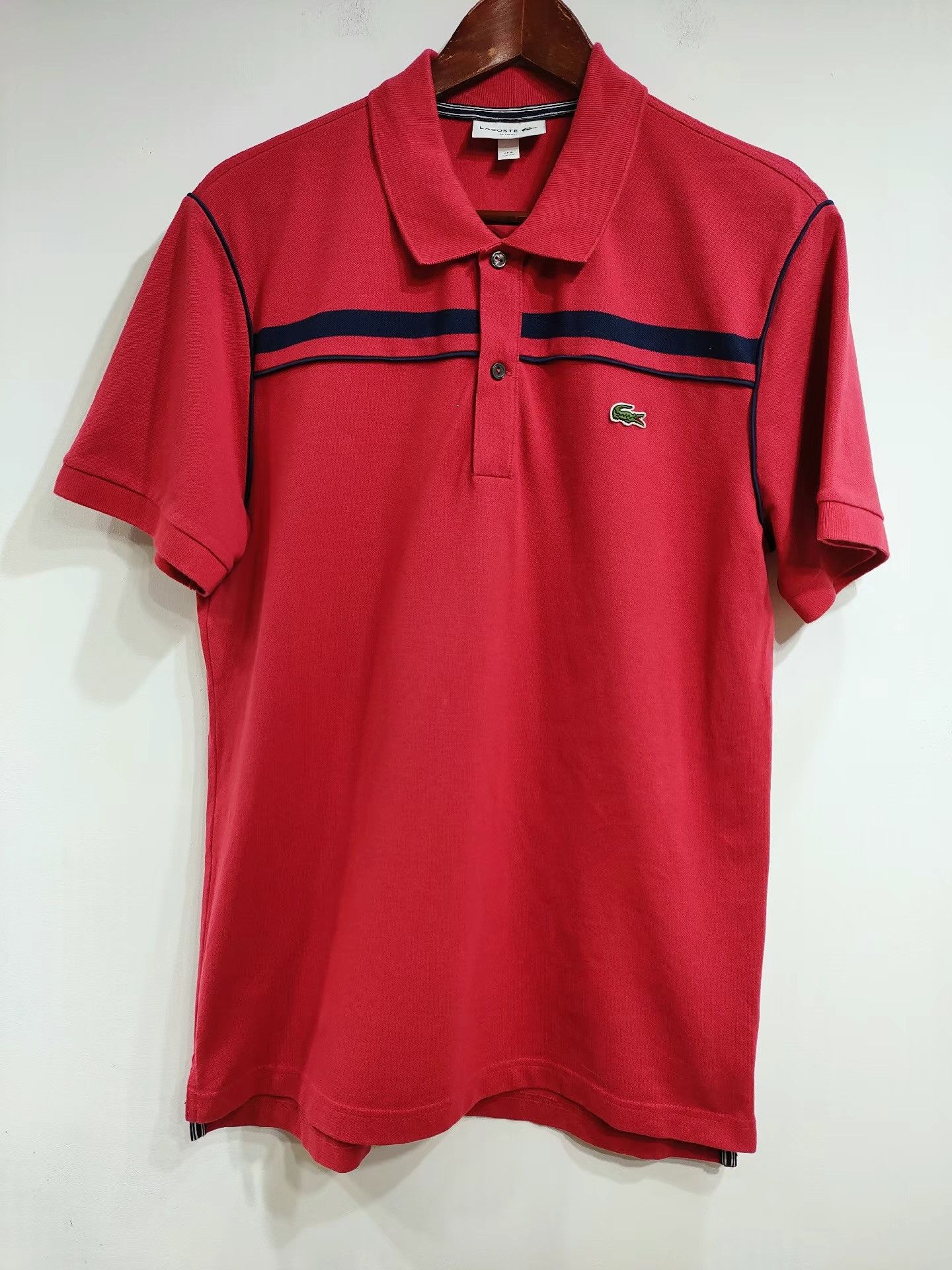 Lacoste LACOSTE Men's Short Sleeve Polo Shirt K29 Size US XL / EU 56 / 4 - 1 Thumbnail