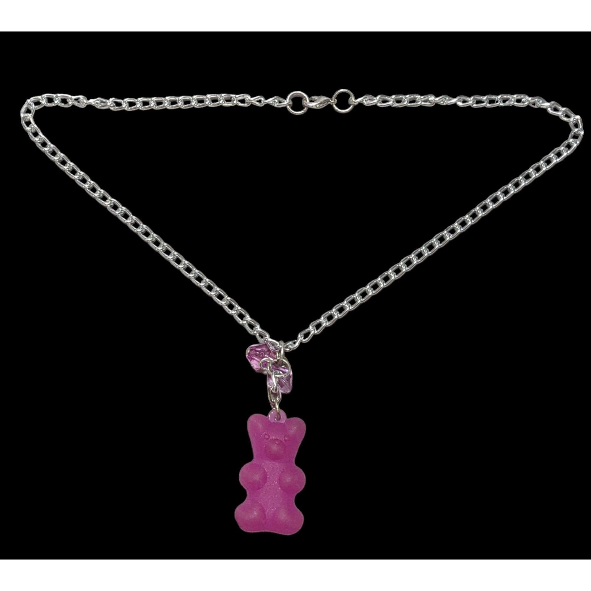 Other Pink Gummy Bear Necklace Size ONE SIZE - 1 Thumbnail