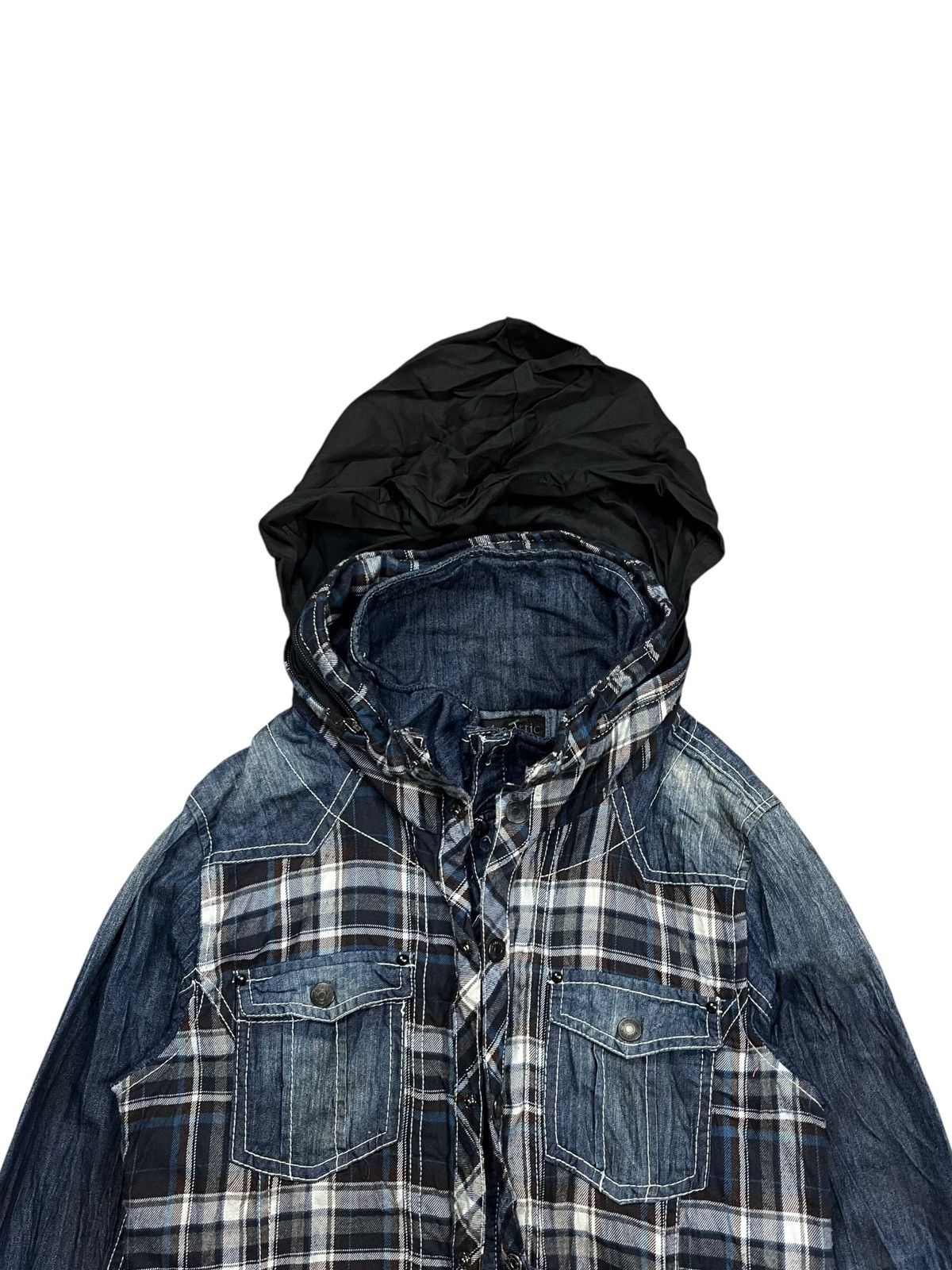 If Six Was Nine 2000s In The Attic - Apocalypse Flanel Bono Jacket Size US M / EU 48-50 / 2 - 7 Thumbnail