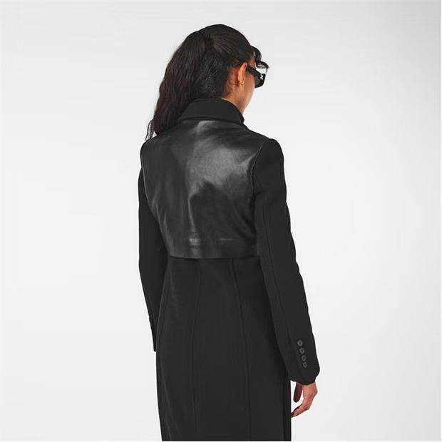 Off-White o1y1125 Belted Coat in Black Size M / US 6-8 / IT 42-44 - 5 Thumbnail