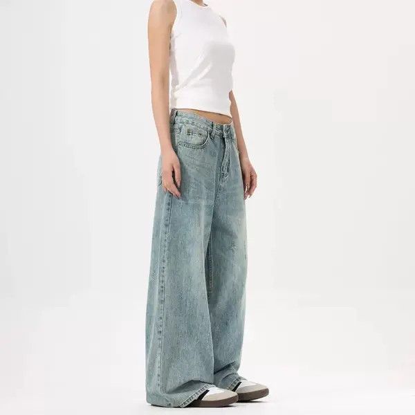 VIBE American straight wide-leg loose jeans baggy jeans Size US 32 / EU 48 - 7 Thumbnail