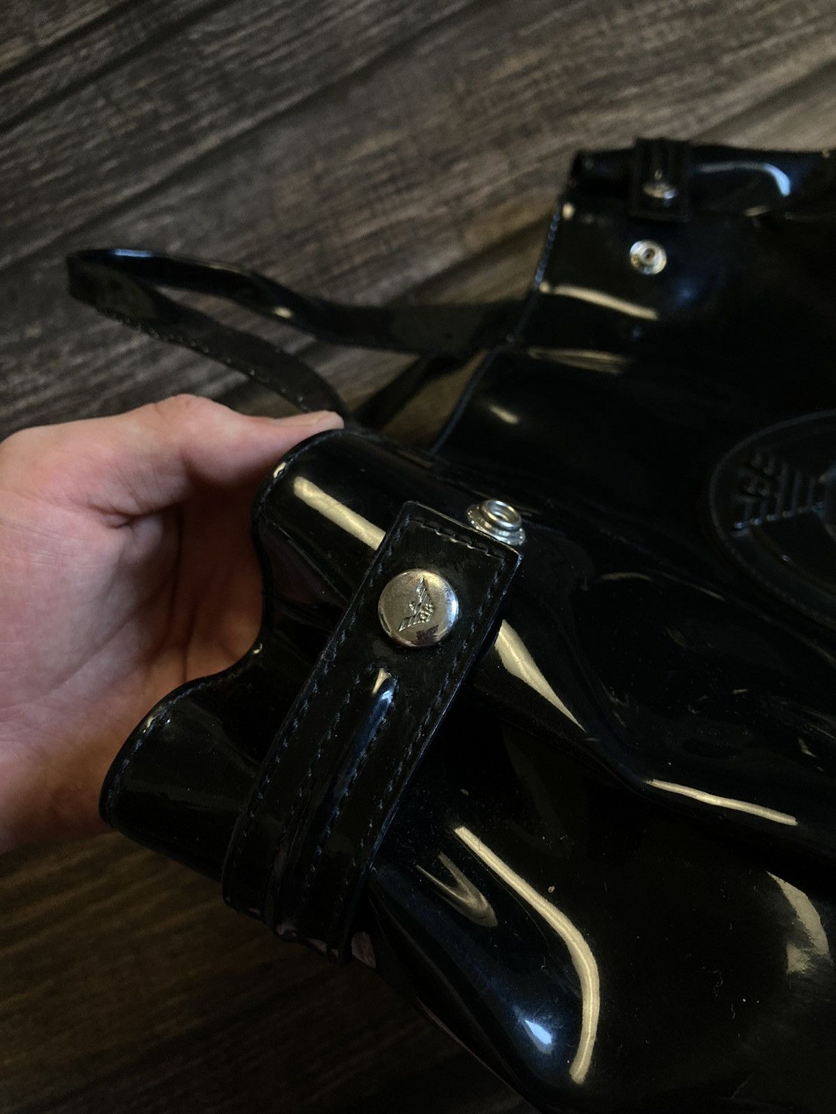 Armani Armani latex bag Size ONE SIZE - 3 Thumbnail