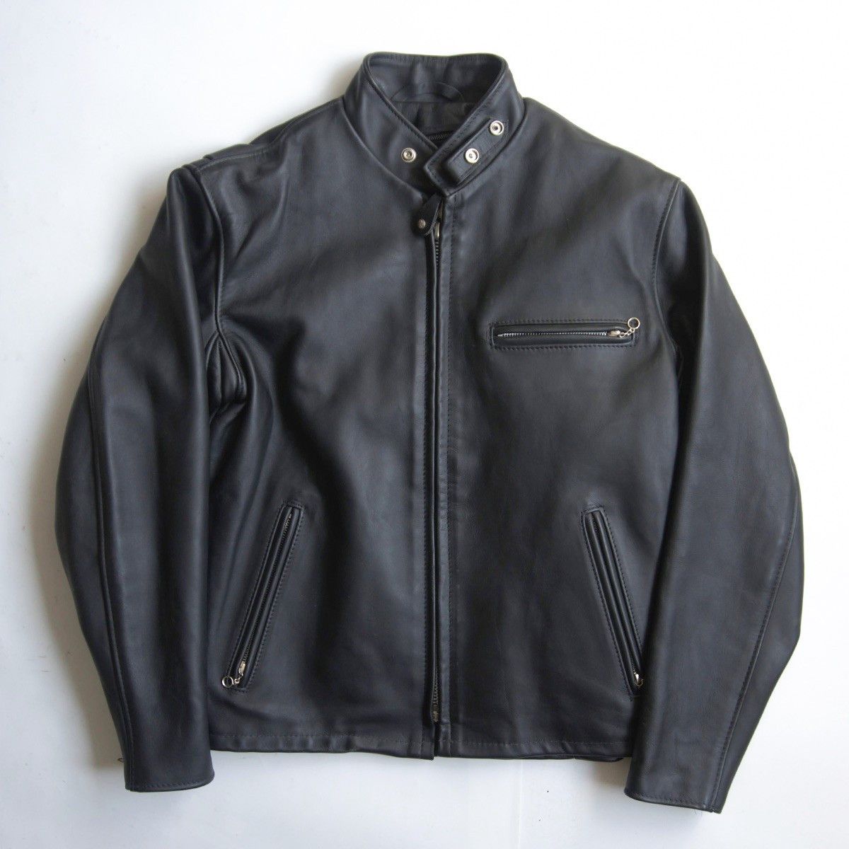Schott SCHOTT 641 Single Rider Leather Jacket Removable Size XXS Size US XXS / EU 40 - 1 Thumbnail