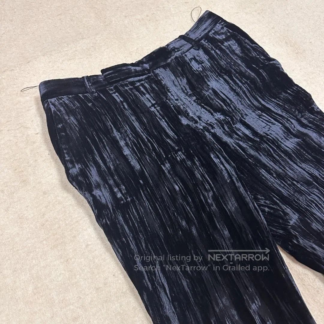 Saint Laurent Paris Saint Laurent Runway Velvet Trousers. Size US 31 - 3 Thumbnail