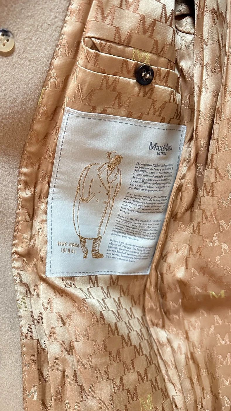 Max Mara Max Mara Classic 101801 Coat Size S / US 4 / IT 40 - 7 Thumbnail