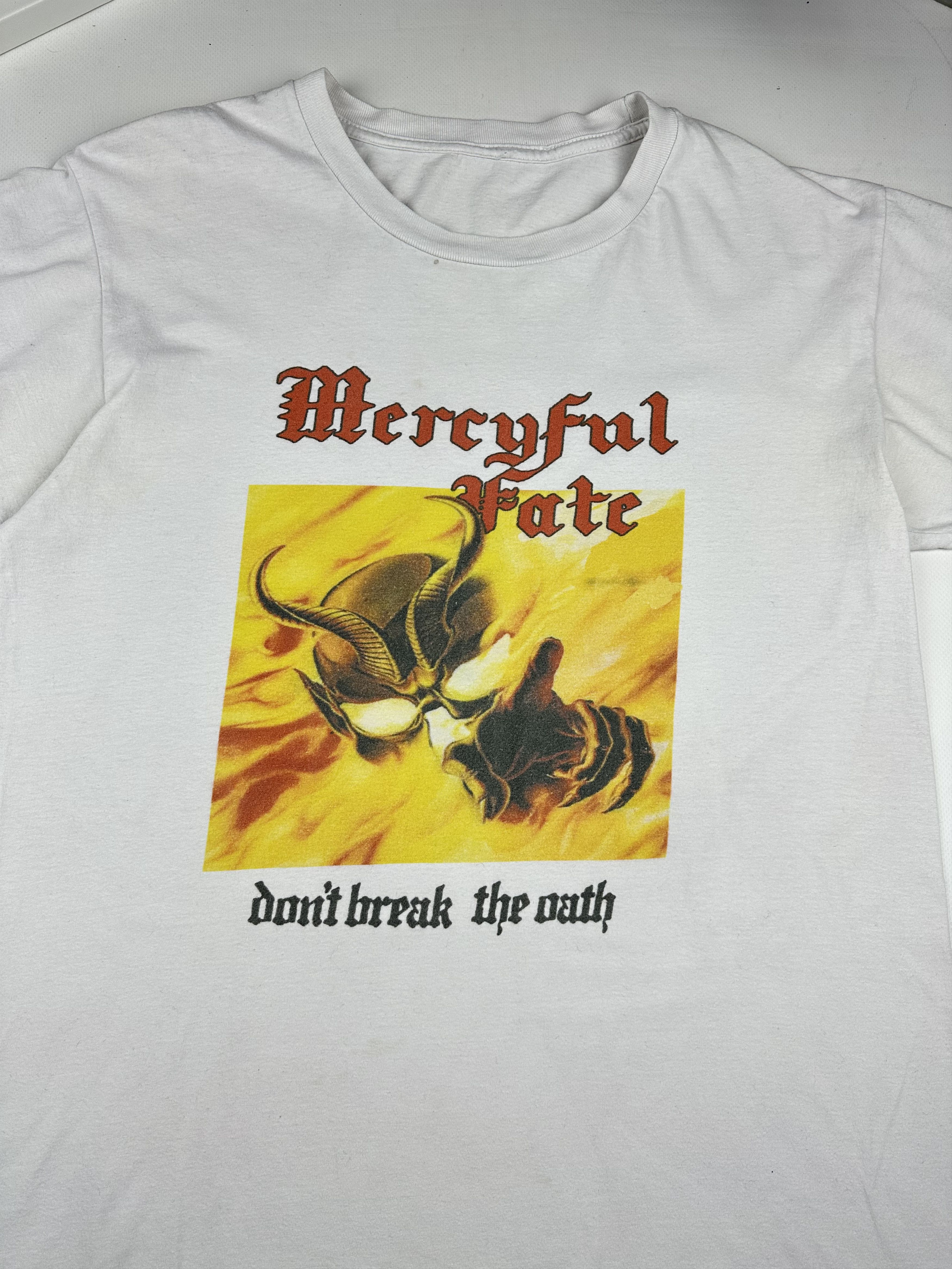 Band Tees Vintage mercyful fate band shirt metal Size US XL / EU 56 / 4 - 4 Thumbnail