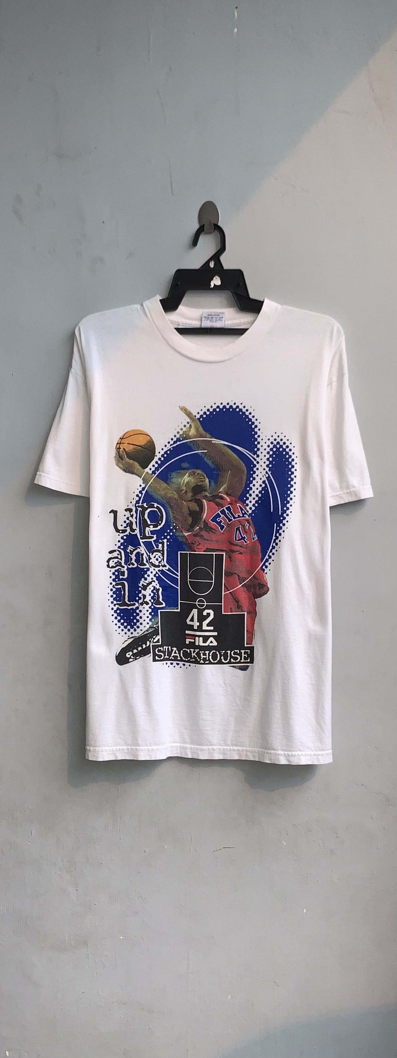 NBA Jerry Stackhouse Nba Fila Shirt Size US L / EU 52-54 / 3 - 1 Thumbnail
