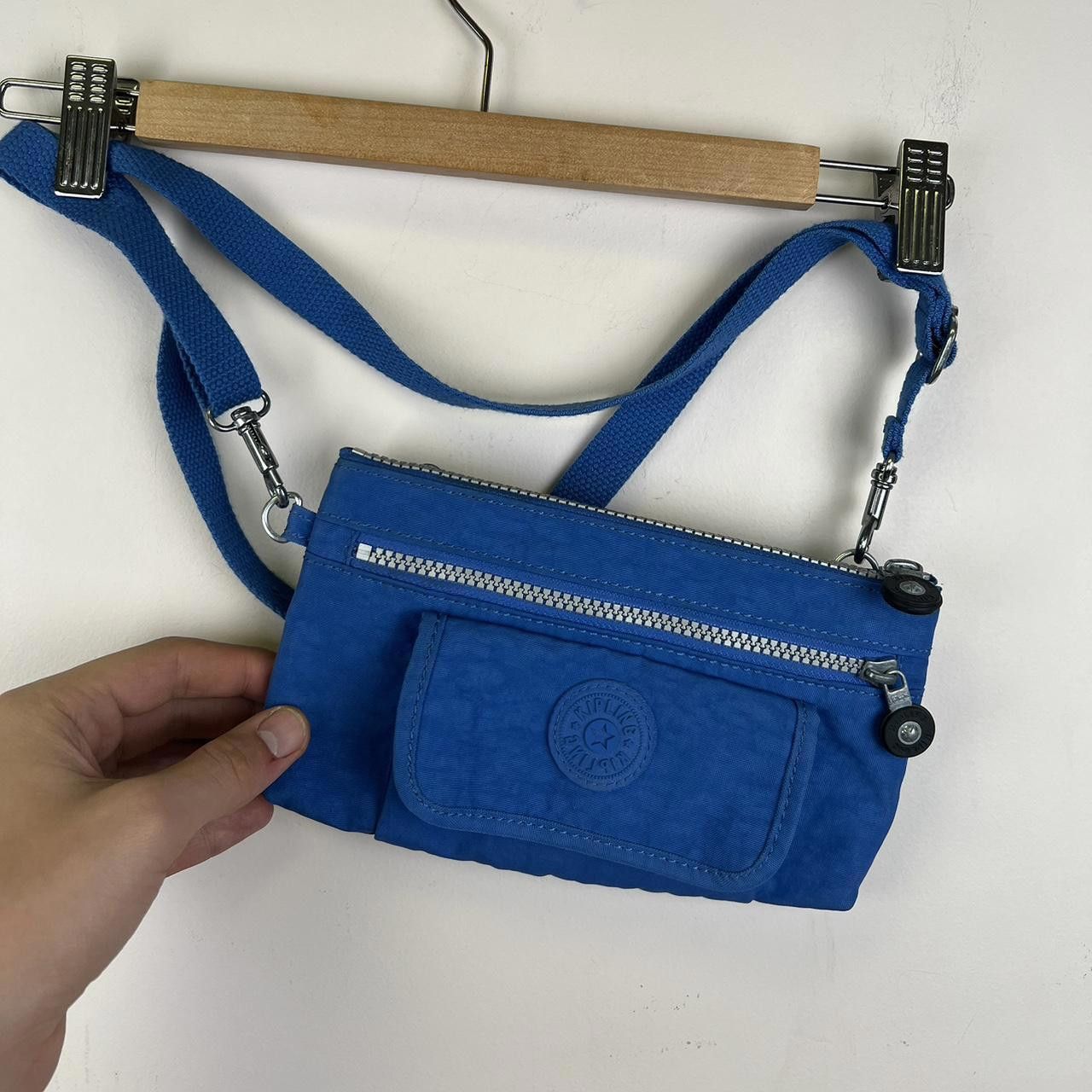 Designer Kipling Blue Crossbody Bag Size ONE SIZE - 2 Thumbnail