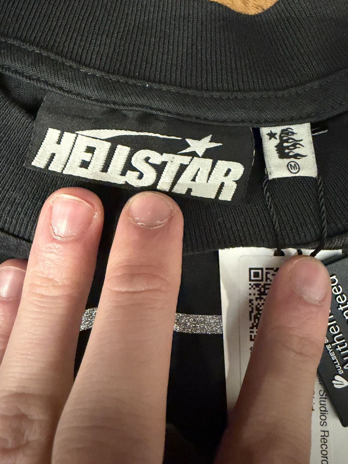 HELLSTAR Hellstar Studios Records Remix Black T-Shirt Size US M / EU 48-50 / 2 - 4 Thumbnail