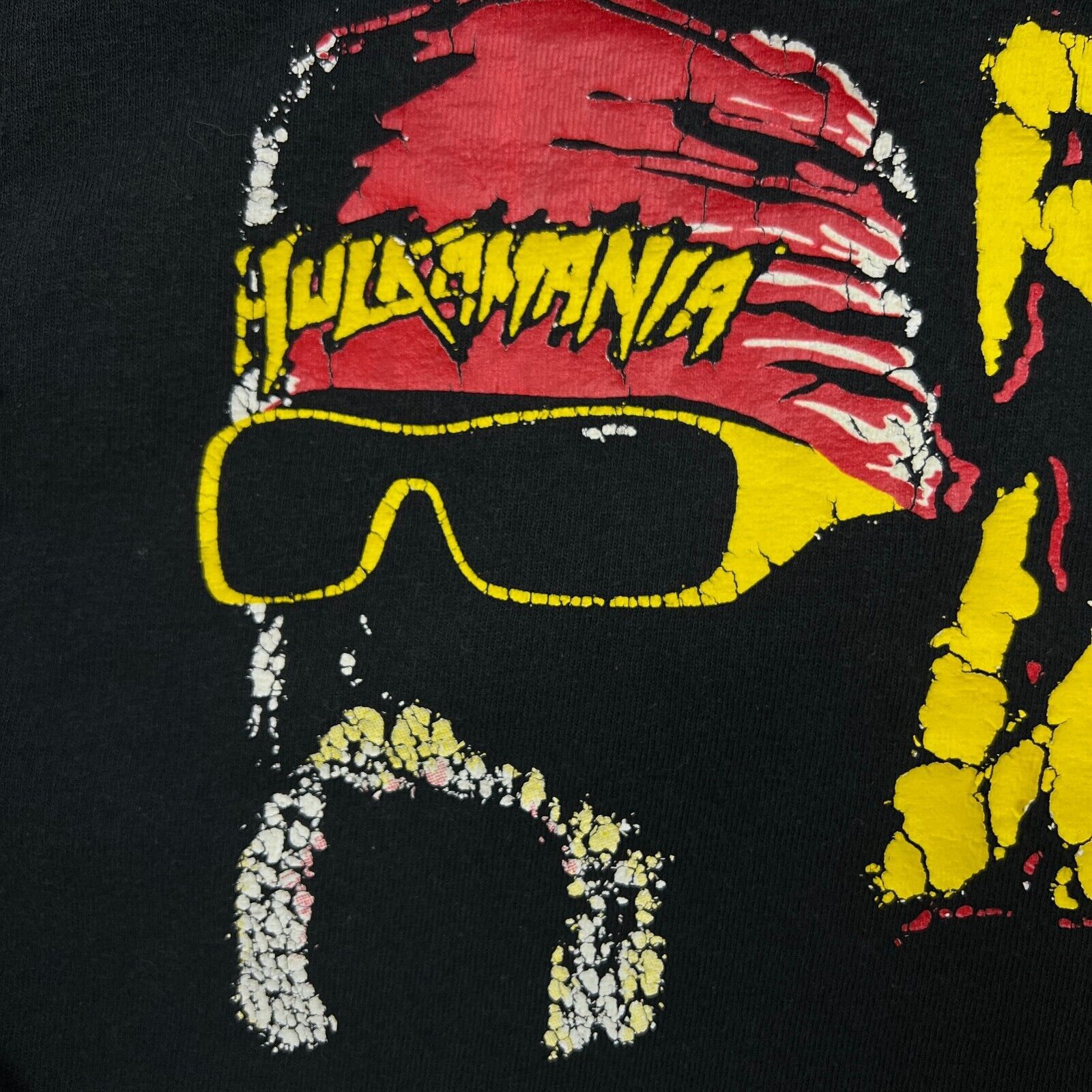 Vintage Vintage Y2K Hulkamania T Shirt Hulk Hogan WWE Wrestling Tee Size US M / EU 48-50 / 2 - 7 Thumbnail