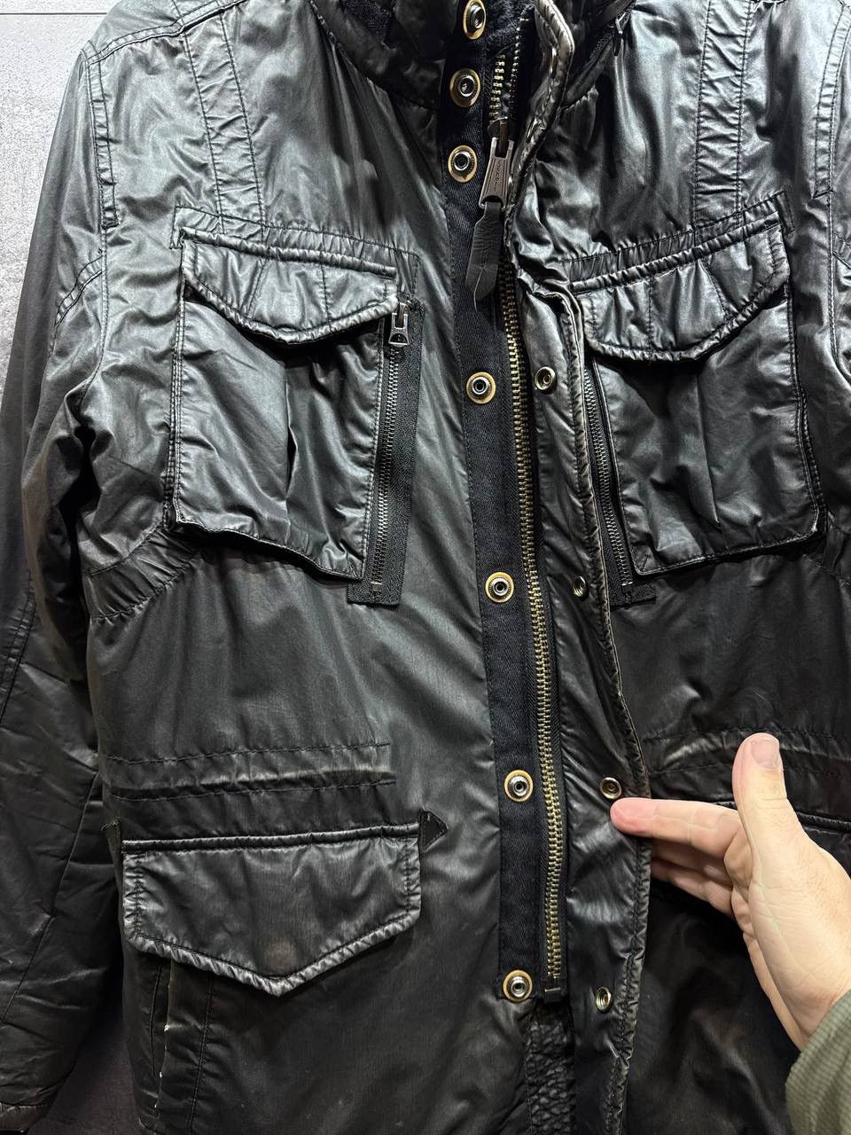 Schott Schott Bros MA-1 Flight Jacket MIL-J-1913 USAF Bomber Coat Size US M / EU 48-50 / 2 - 10 Thumbnail