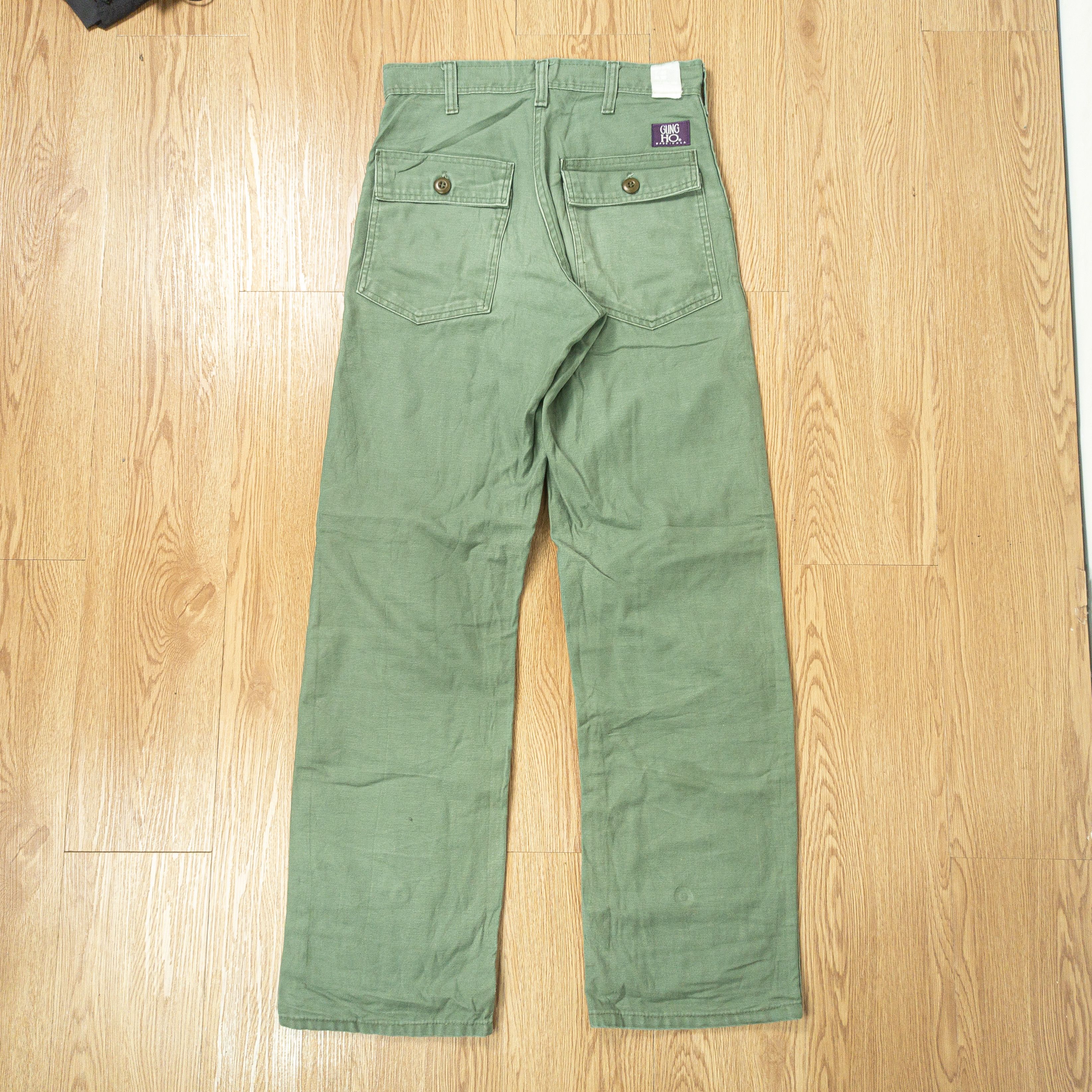 Other Vintage Gung Ho Fatigue Pants Size 28 Size US 28 / EU 44 - 3 Thumbnail