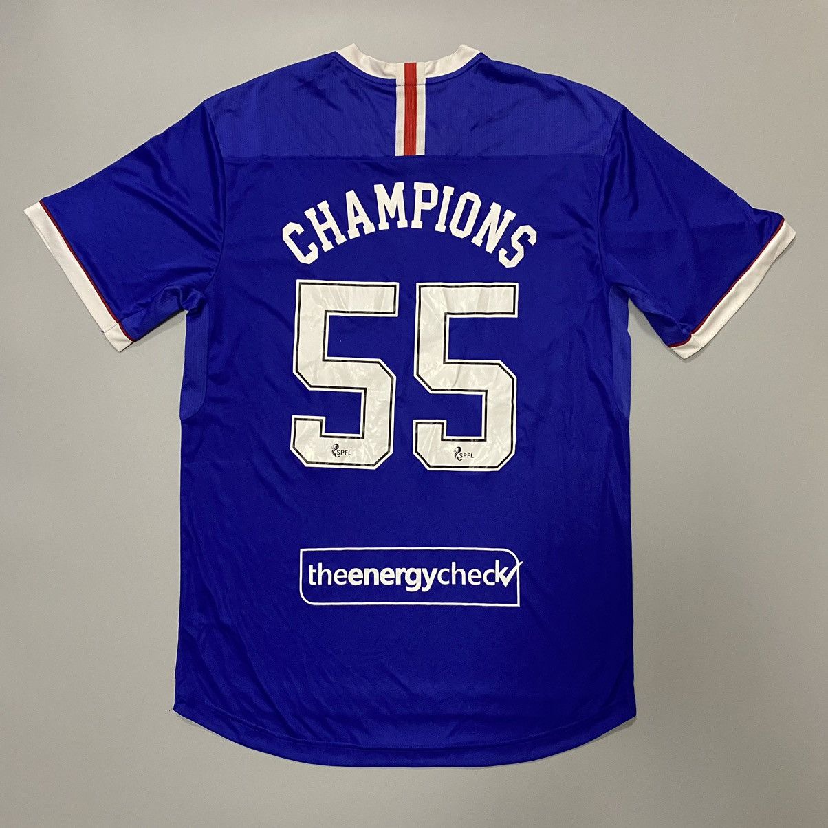Castore Rangers FC 2021/2022 Champions Jersey Football Shirt Soccer Size US XXL / EU 58 / 5 - 5 Thumbnail