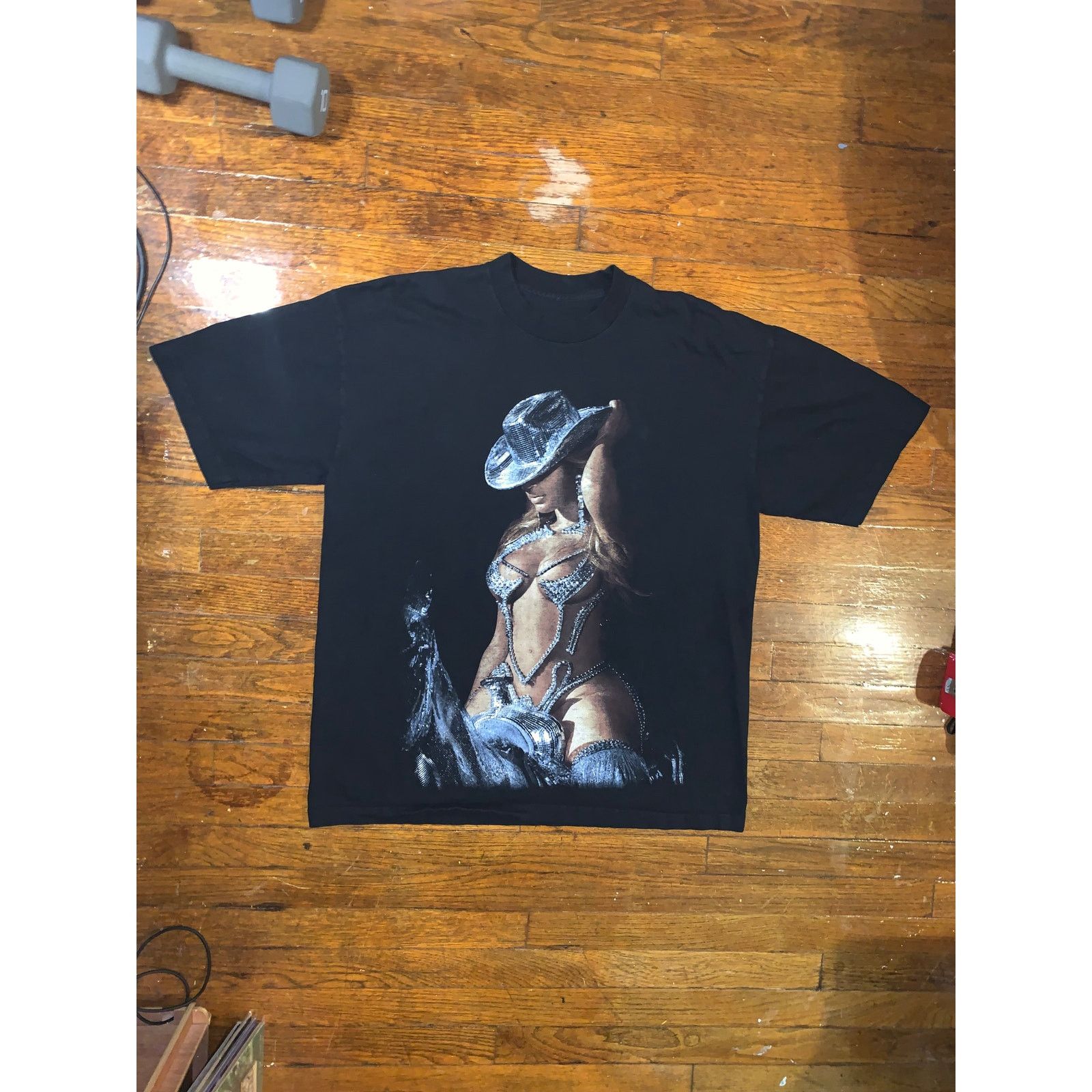 Beyonce Beyonce Renaissance Tour T Shirt 2023 Reneigh Horse Black XL Size US XL / EU 56 / 4 - 5 Thumbnail