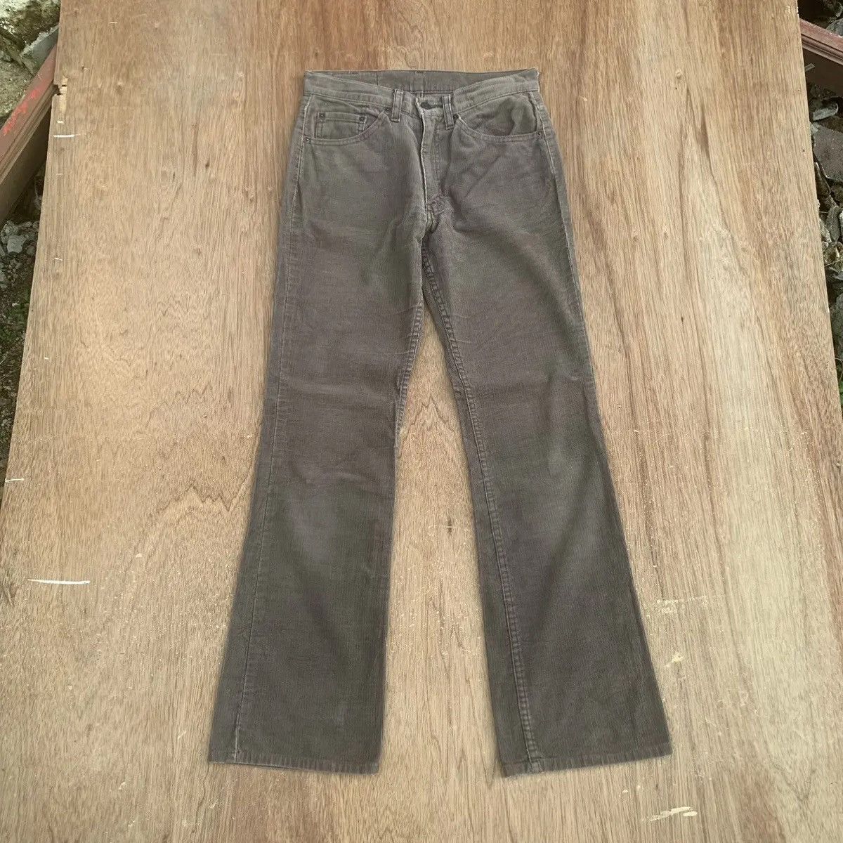 Levi's 💥1990’s VINTAGE LEVI’S 517 JEANS FLARE LEVIS CORDUROY PANTS Size US 28 / EU 44 - 1 Thumbnail