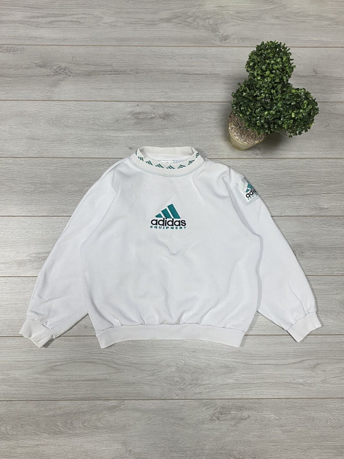 Adidas Equipment 90s monogram vintage sweatshirt big logo