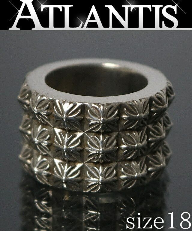Chrome Hearts Chrome Hearts Pete Punk Triple Stack Ring | Grailed