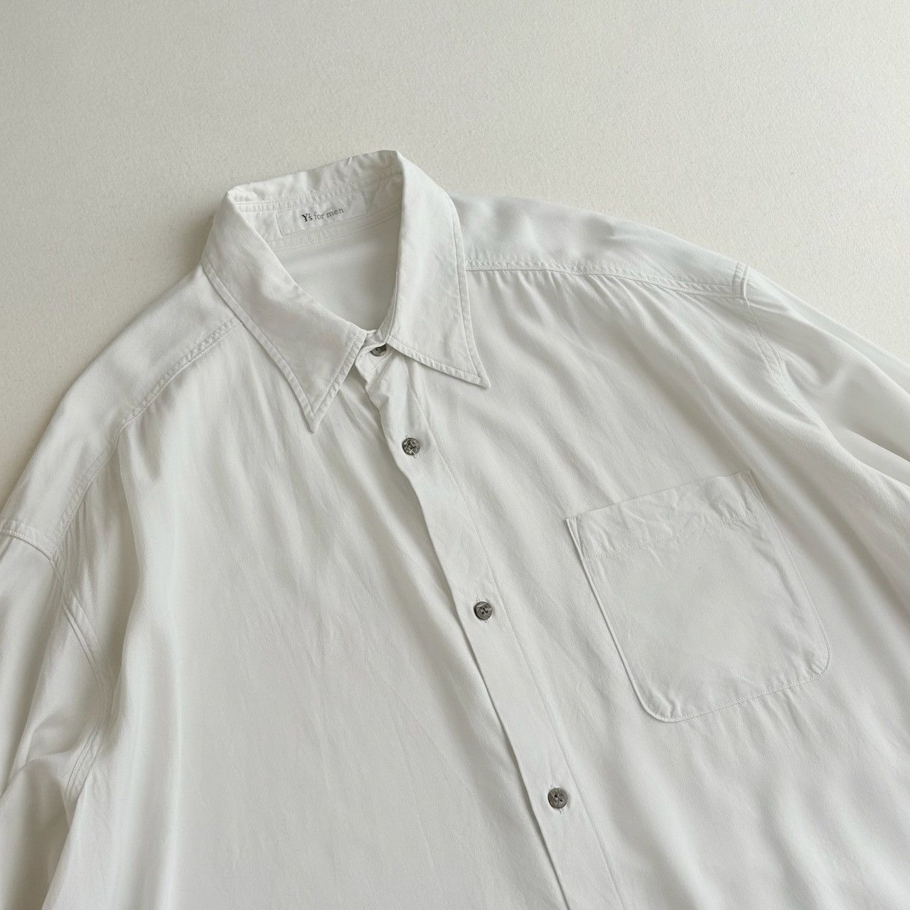 Yohji Yamamoto Yohji Yamamoto 1990s rayon shirt Size US L / EU 52-54 / 3 - 4 Thumbnail