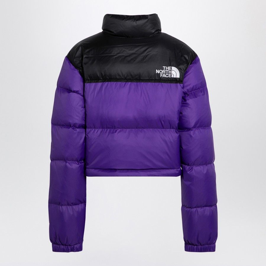 The North Face o1d2blof1024 Down Jacket in Black & Purple Size XS / US 0-2 / IT 36-38 - 2 Thumbnail