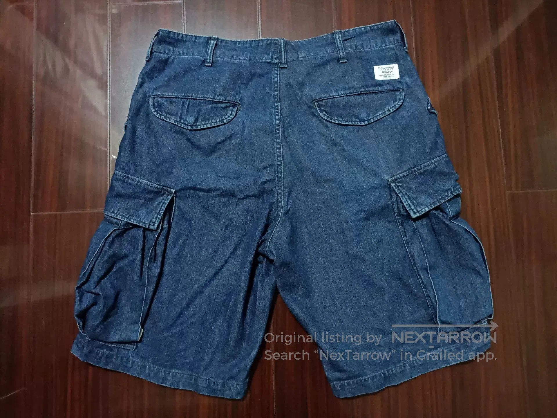 Wtaps Wtaps 18ss Cargo Washed Denim Shorts. Size US 26 / EU 42 - 4 Thumbnail