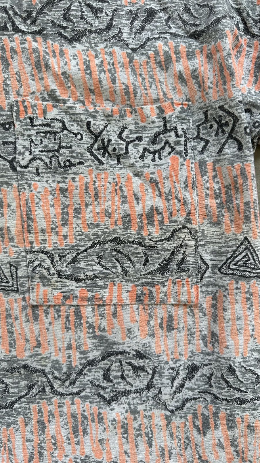 Vintage VINTAGE TRIBAL PRINT TEE Size US M / EU 48-50 / 2 - 3 Thumbnail