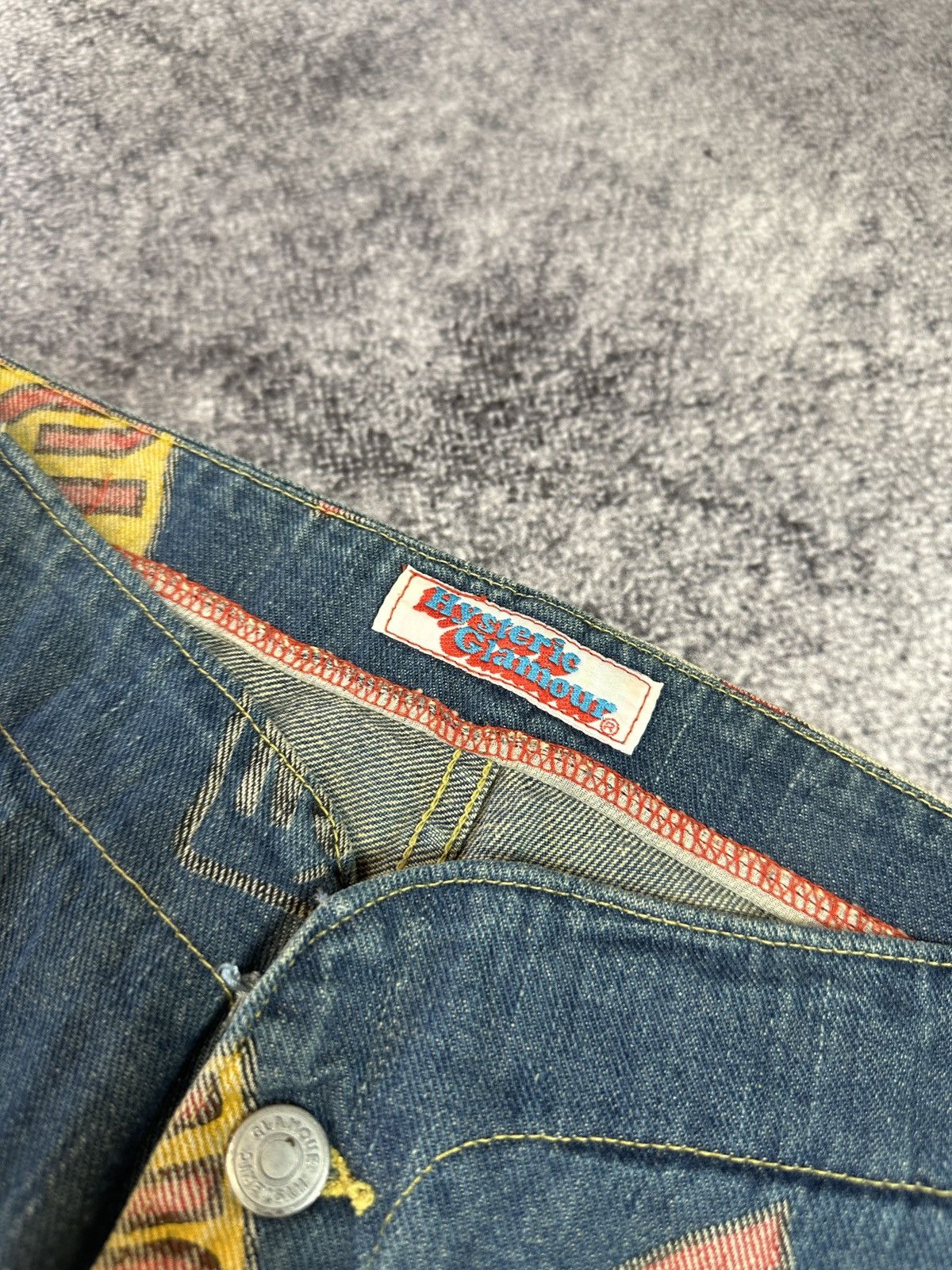 Hysteric Glamour × Japanese Brand Hysteric Glamour Panama Jeans Japanese Brand Rare Items Sexy Size 27" / US 4 / IT 40 - 5 Thumbnail