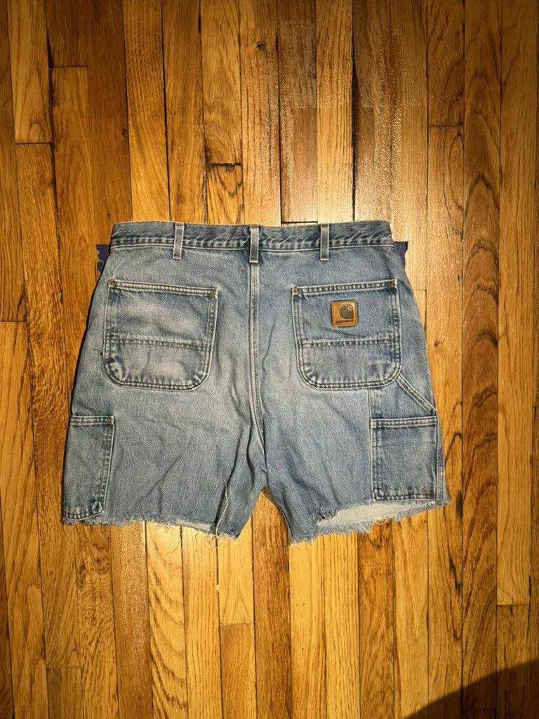 Carhartt Vintage Carhartt Faded Cutoff Jean Shorts Size US 36 / EU 52 - 6 Thumbnail