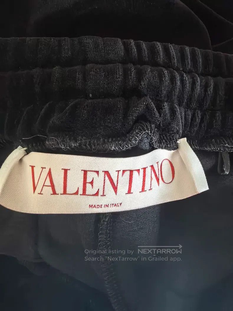 Valentino Valentino Black velvet slacks Size US 34 / EU 50 - 1 Thumbnail