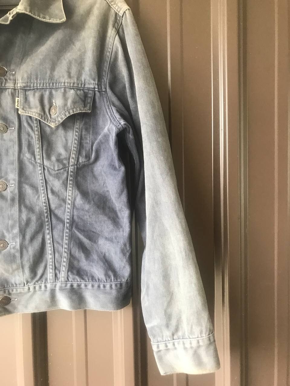 Levi's Vintage Clothing × Vintage Vintage Levis Trucker Big E Jacket Sunfaded Button 347 Size US S / EU 44-46 / 1 - 2 Thumbnail