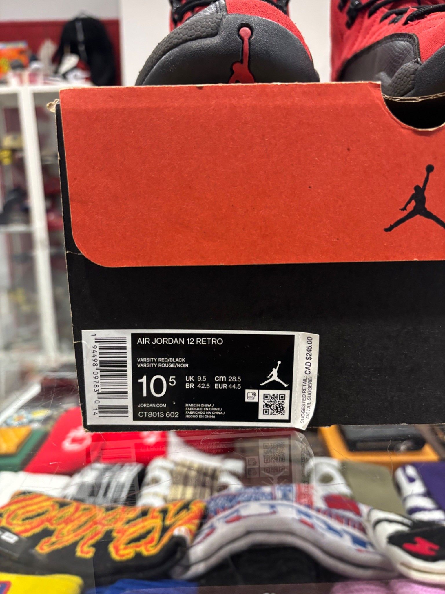 Jordan Brand Jordan 12 Reverse Flu Game Size US 10.5 / EU 43-44 - 8 Thumbnail