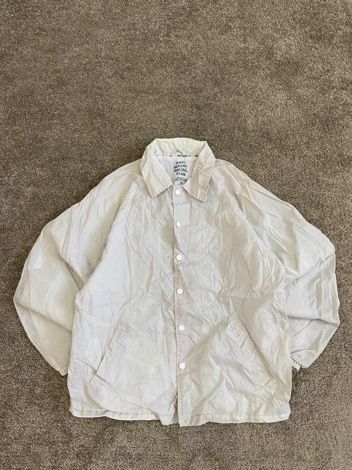 Anti Social Social Club Anti Social Social Club coach jacket windbreaker Size US M / EU 48-50 / 2 - 1 Thumbnail