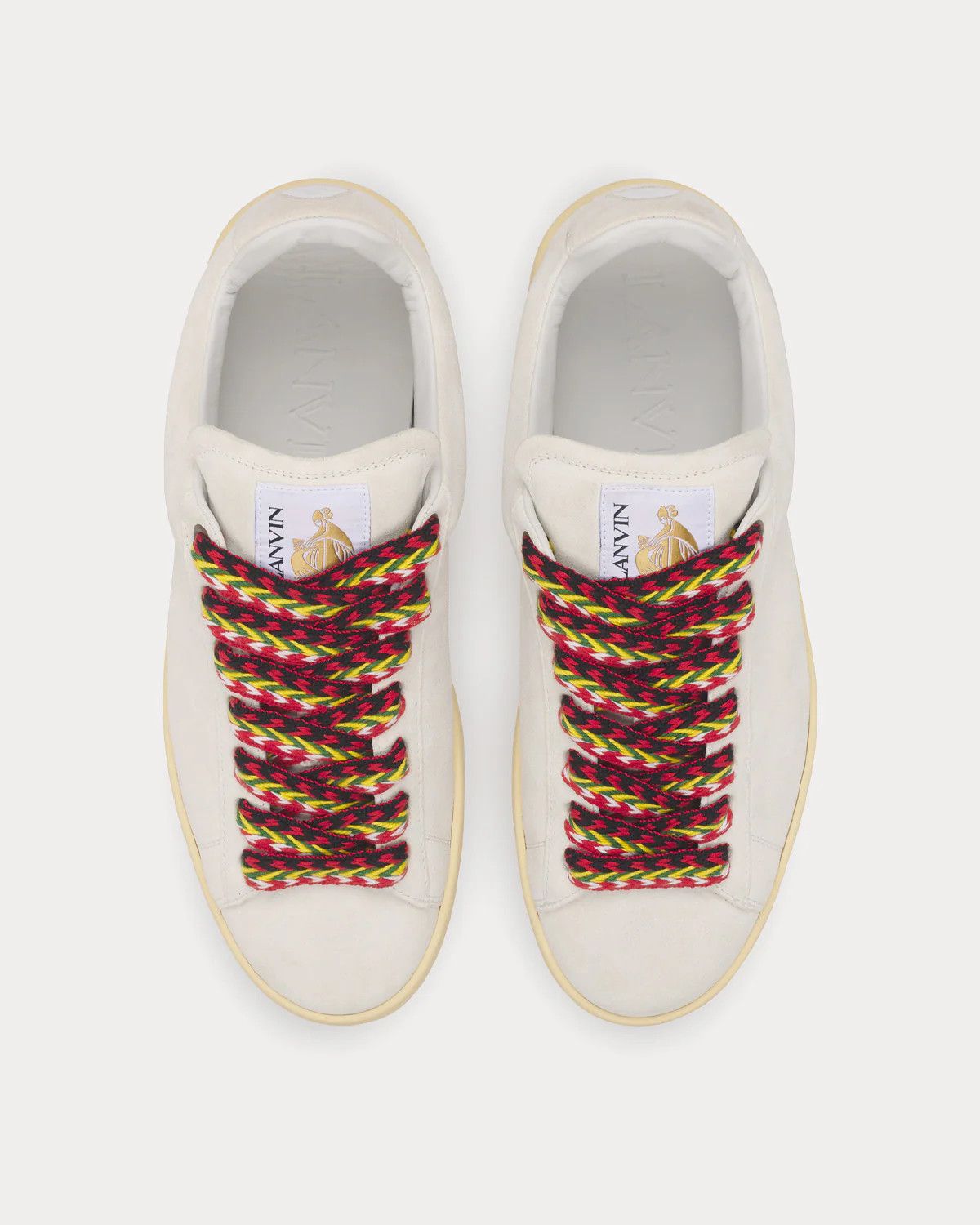 Lanvin oc11z0526 Lite Curb Sneakers in White Size US 10.5 / EU 43-44 - 2 Thumbnail