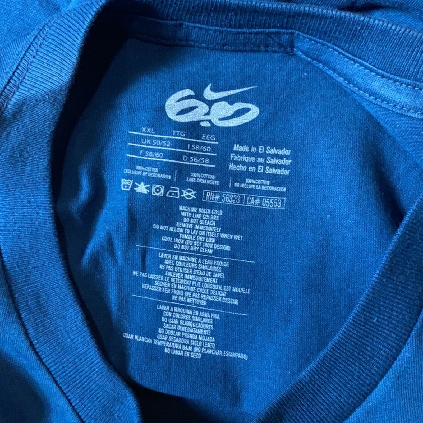 Nike 2009 Nike 6.0 Ski Short Sleeve Size US XXL / EU 58 / 5 - 5 Thumbnail