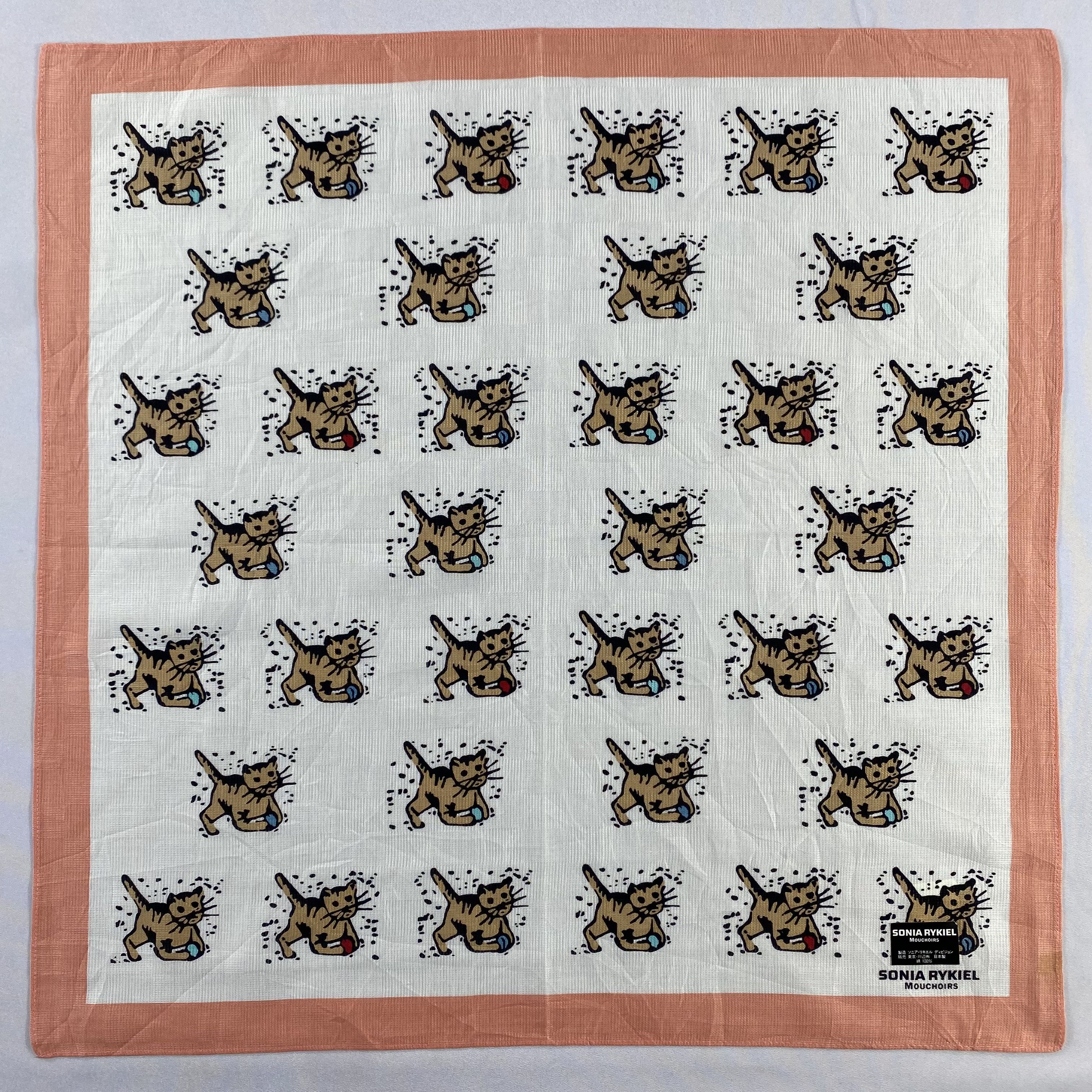 Vintage NWT Sonia Rykiel Bandana/ Handkerchief / Neckerchief-P1808 Size ONE SIZE - 1 Thumbnail