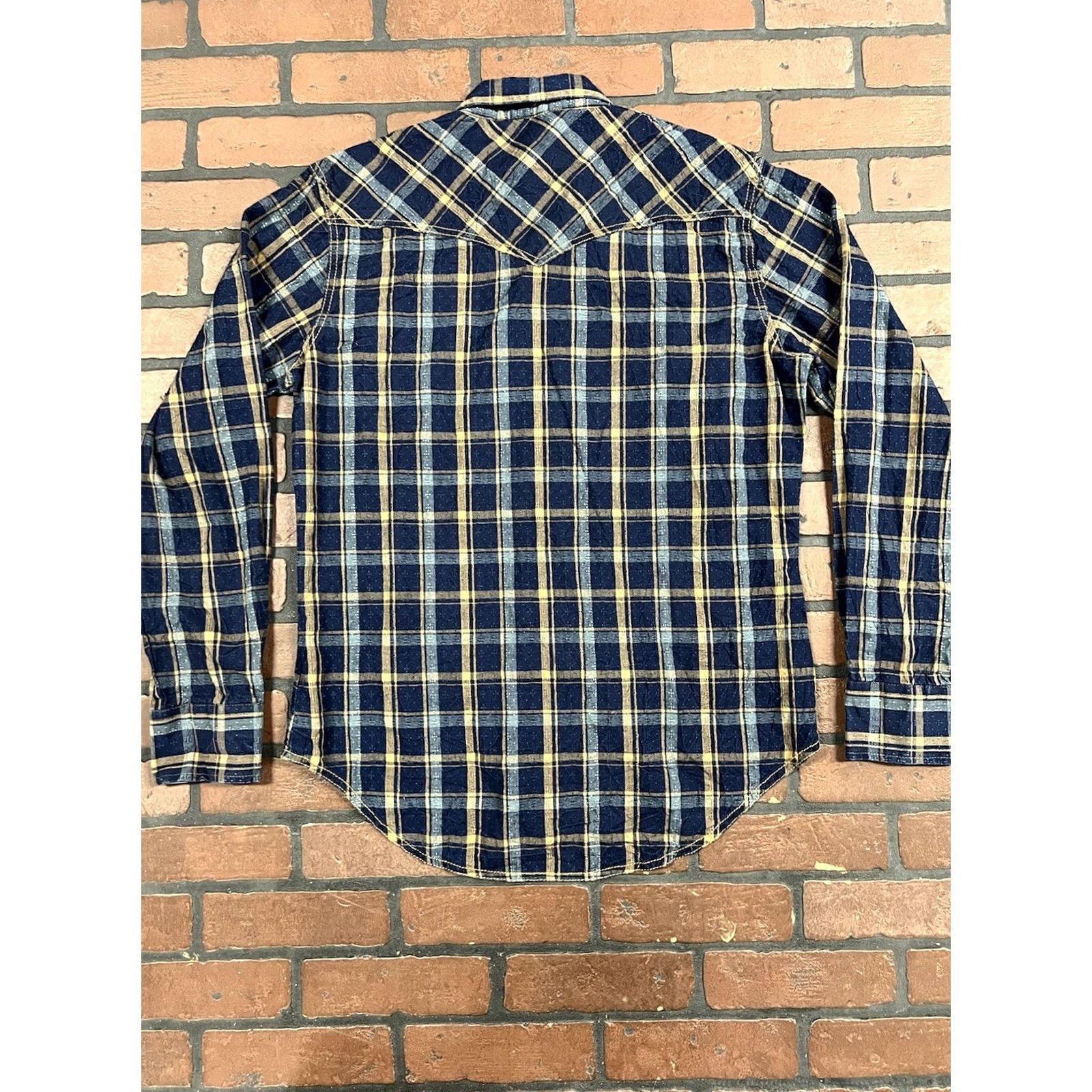 Wrangler VINTAGE Wrangler Pearl Snap Shirt Men’s Large Western Rodeo Cowboy Shirt Size US L / EU 52-54 / 3 - 6 Thumbnail