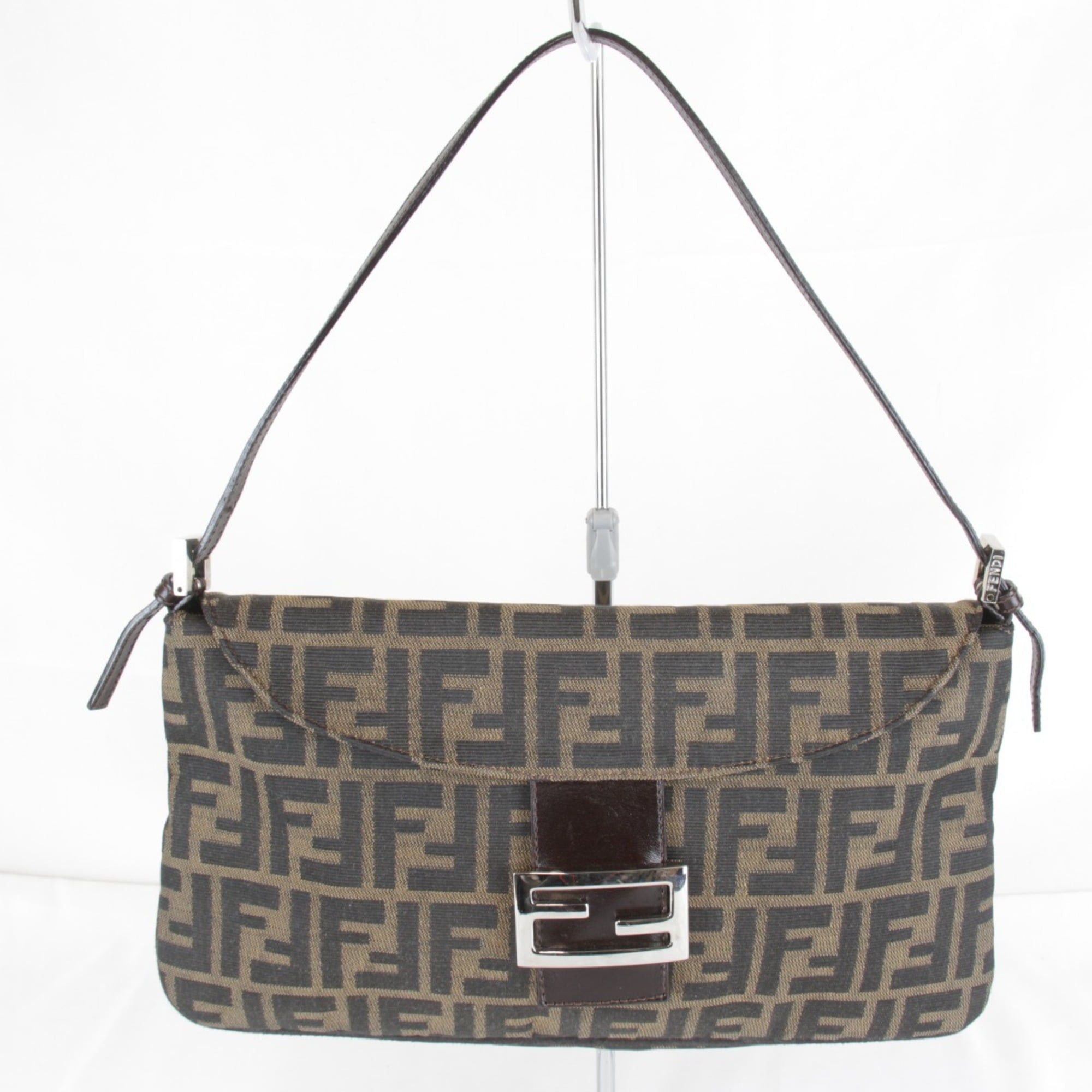 Fendi FENDI Zucca Mamma Bucket Shoulder Bag, Canvas, 290g, Women's, Brown Size ONE SIZE - 1 Thumbnail