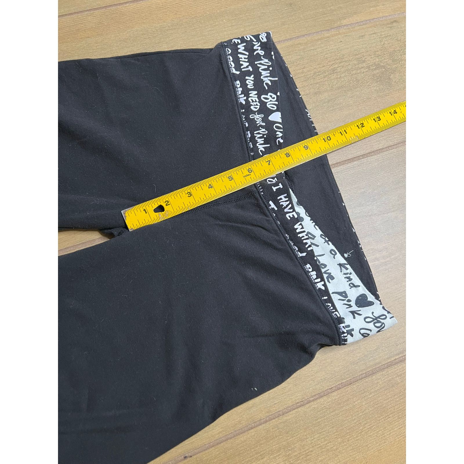 Pink PINK Victoria’s Secret Y2K Black Yoga Low Rise Flare M Size 30" / US 8 / IT 44 - 6 Thumbnail