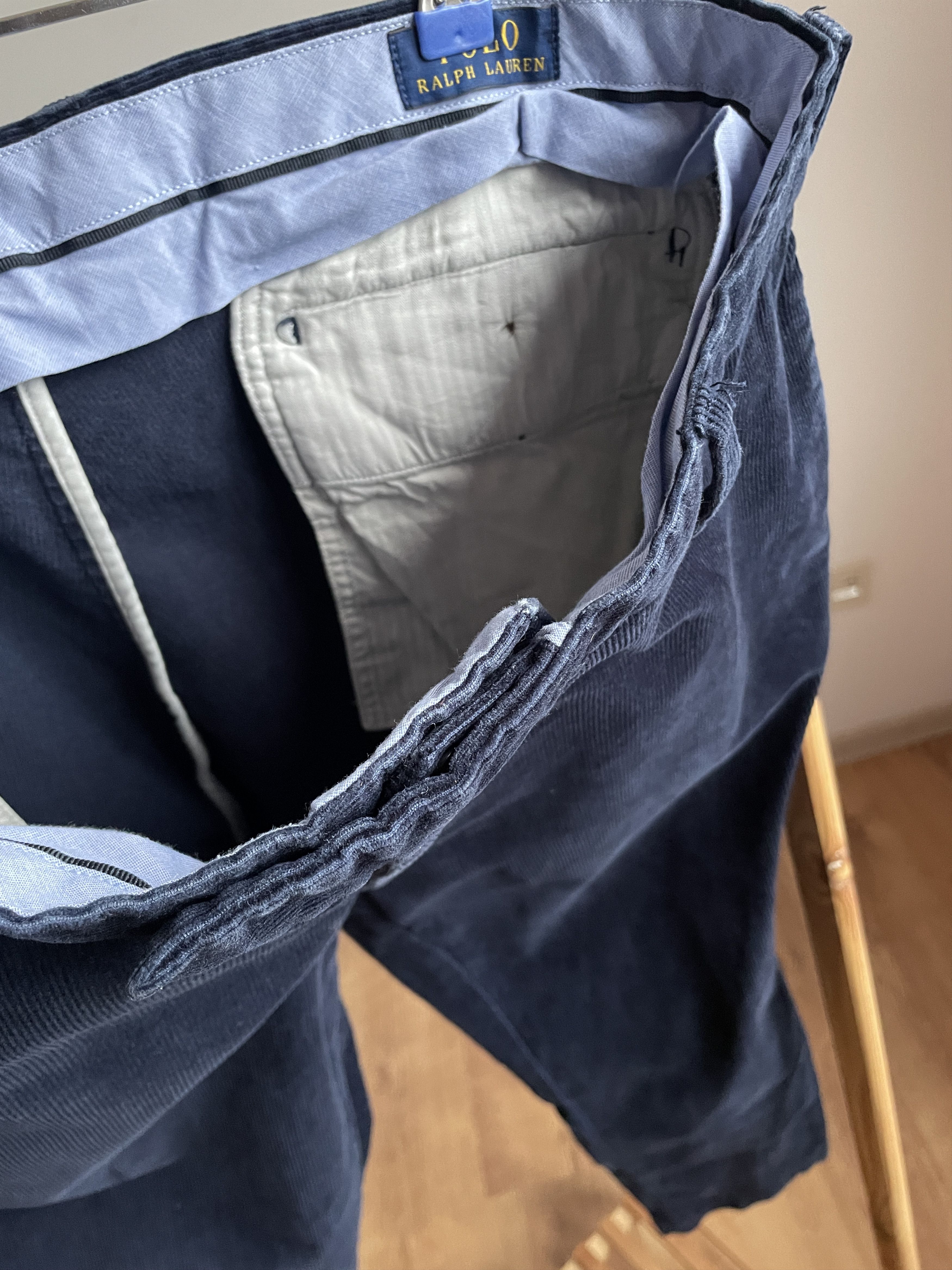 Polo Ralph Lauren Polo Ralph Lauren Stretch Slim Fit Corduroy Pants Size 38x34 Size US 38 / EU 54 - 7 Thumbnail