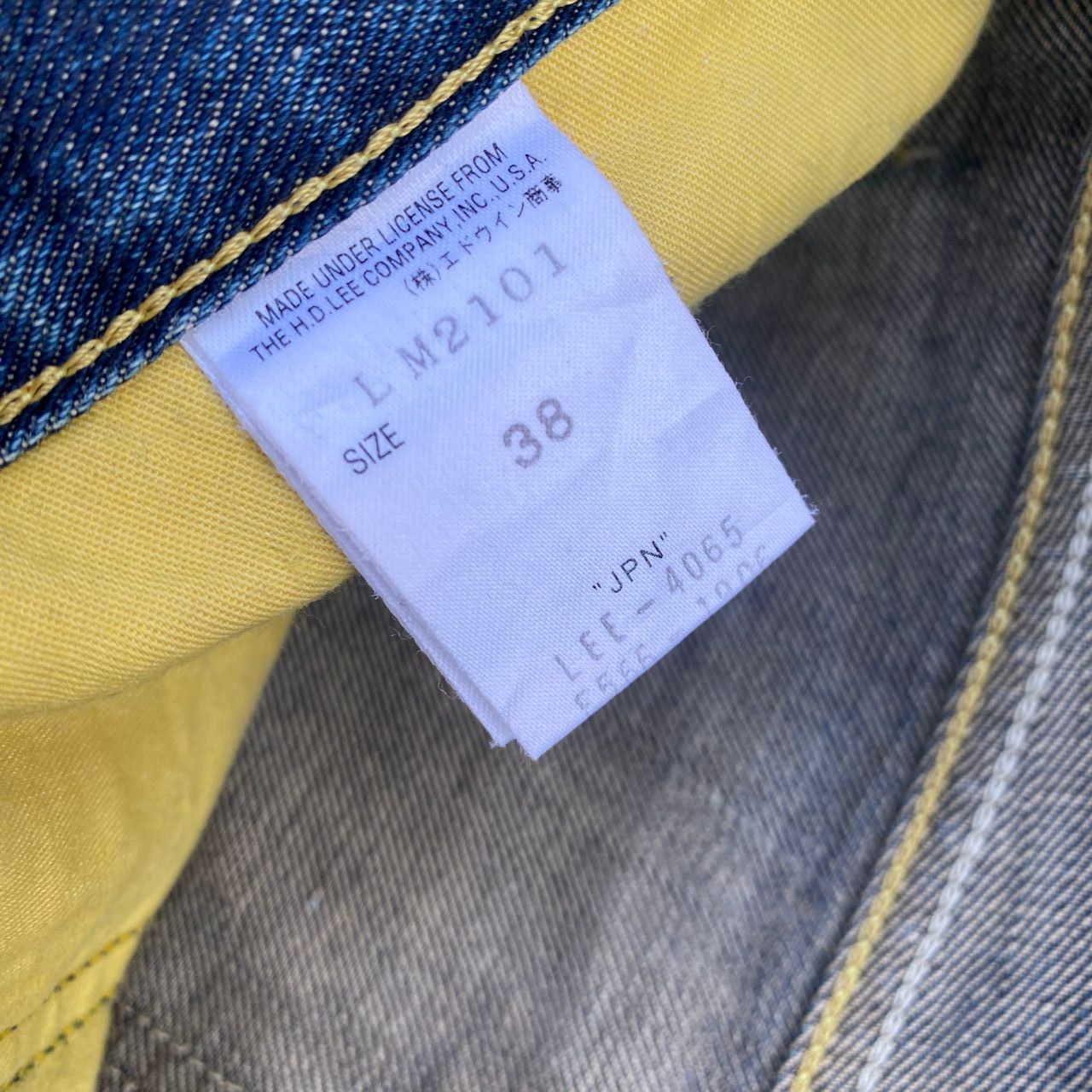 Lee Vintage Lee Riders Dismtressed Denim Size US 38 / EU 54 - 17 Thumbnail