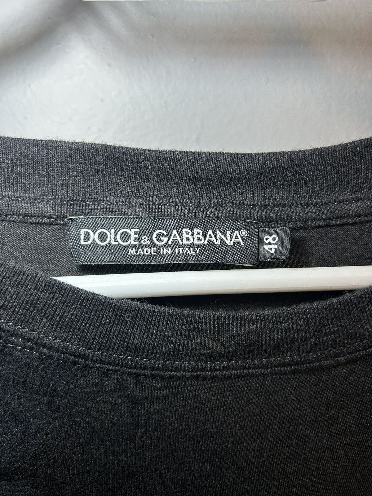 Dolce & Gabbana Vintage Dolce & Gabbana floral velvet print longsleeve shirt Size US XL / EU 56 / 4 - 3 Thumbnail