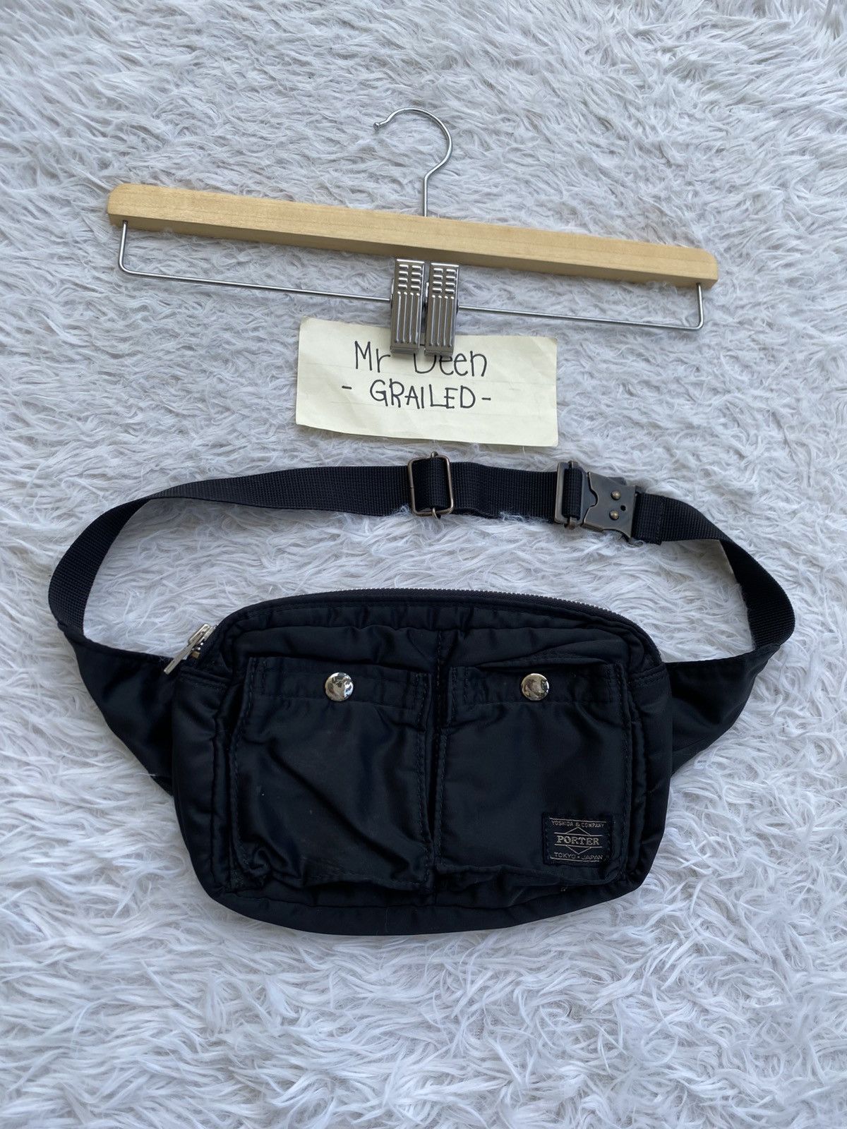 Porter Yoshida Porter 622-08723 Tanker Body Bag Waist Pouch used Size ONE SIZE - 2 Thumbnail