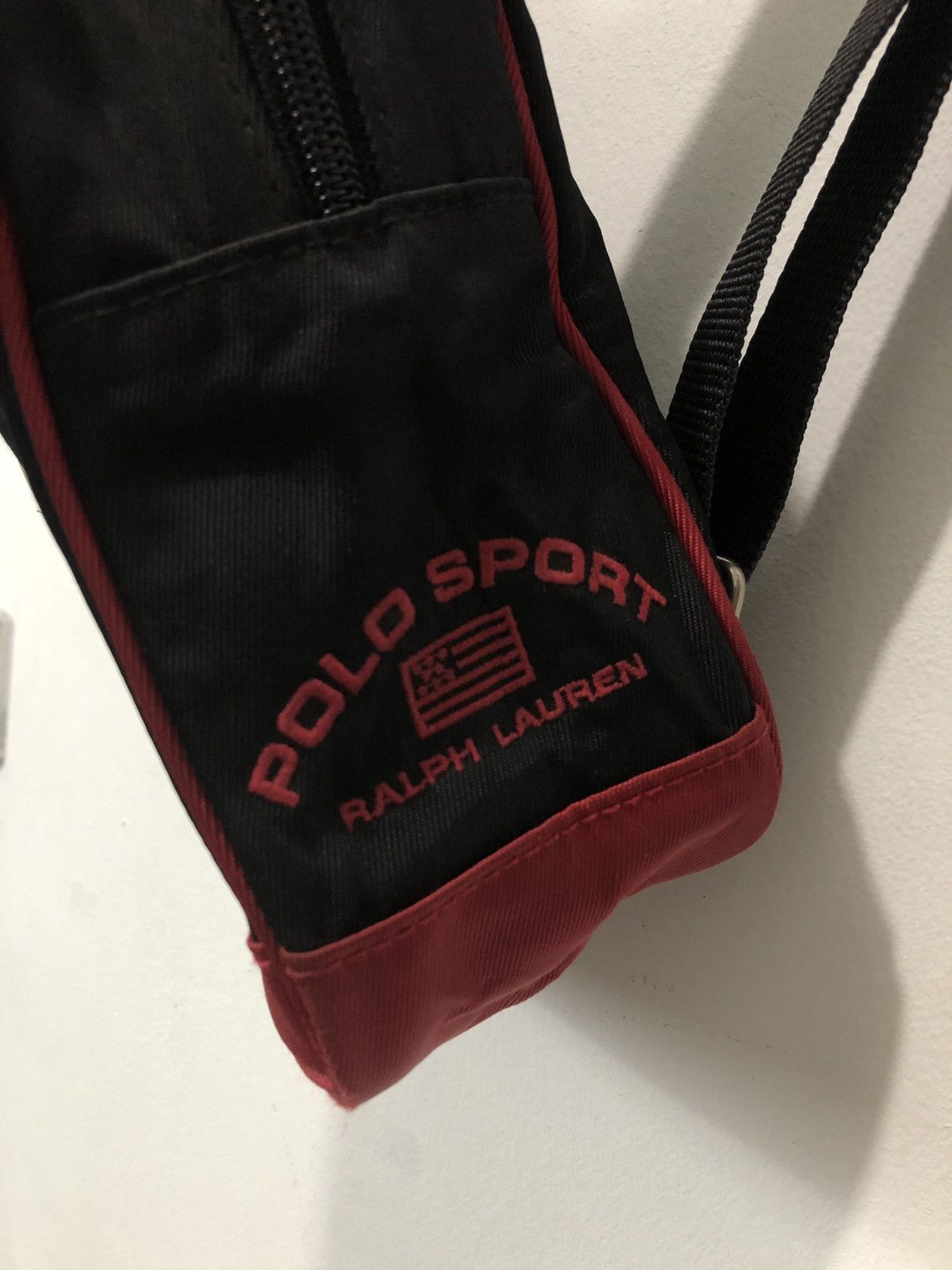 Vintage Vintage 90s Polo Ralph Lauren Big P Backpack Size ONE SIZE - 3 Thumbnail