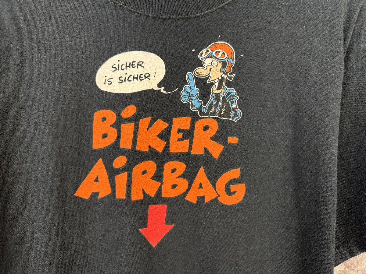 Vintage Men’s Biker-Airbag Moto Mania T-Shirt Size XL Size US XL / EU 56 / 4 - 4 Thumbnail