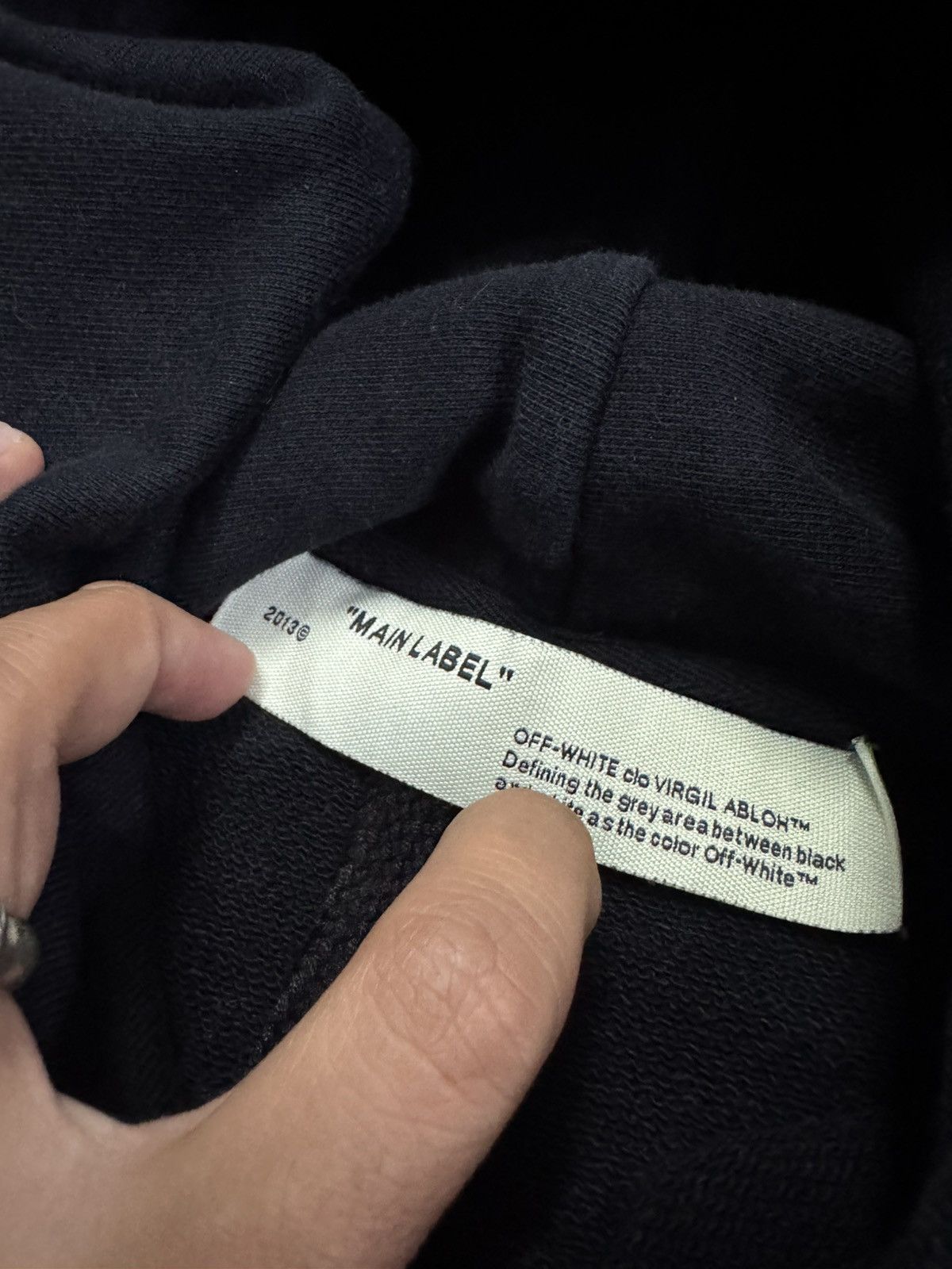 Off-White OFF-WHITE VIRGIL ABLOH CARAVAGGIO ARROWS HOODIE Size US S / EU 44-46 / 1 - 5 Thumbnail