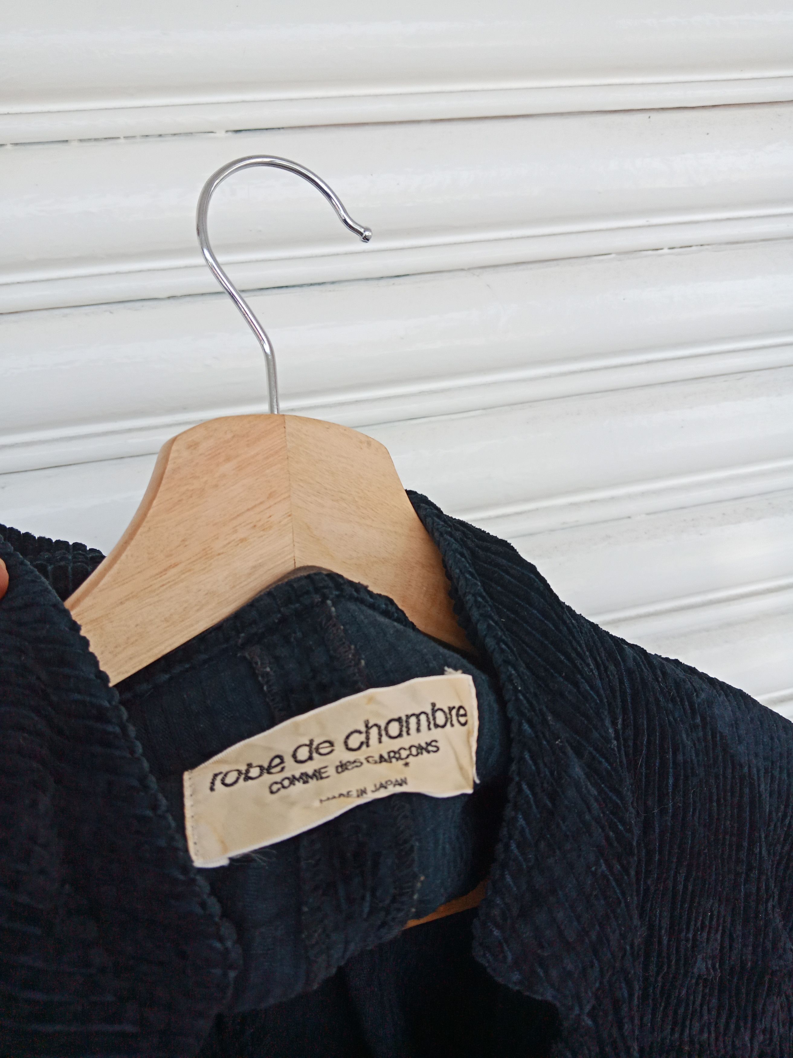 Comme des Garcons 80s CDG Robe de Chambre Velvet Size M / US 6-8 / IT 42-44 - 9 Thumbnail
