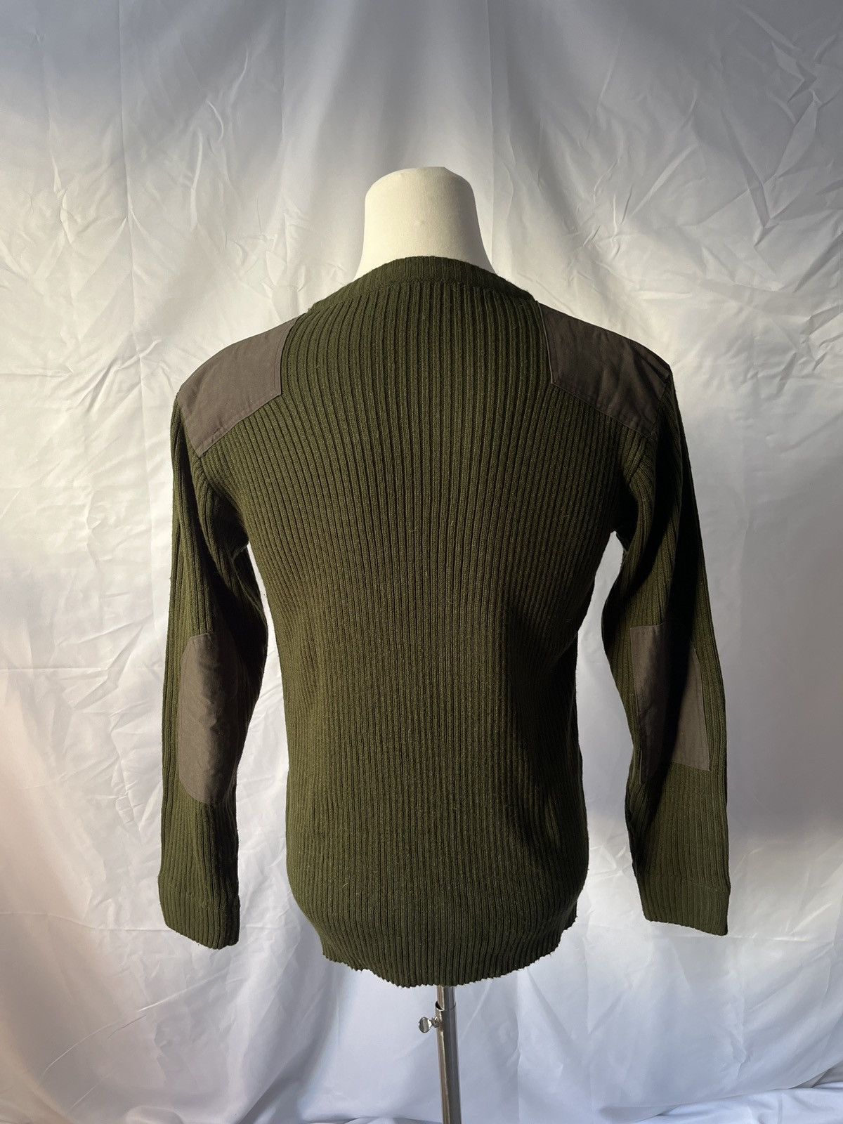 Vintage Vintage Military Knitwear Sweater Army Police Size US XL / EU 56 / 4 - 3 Thumbnail