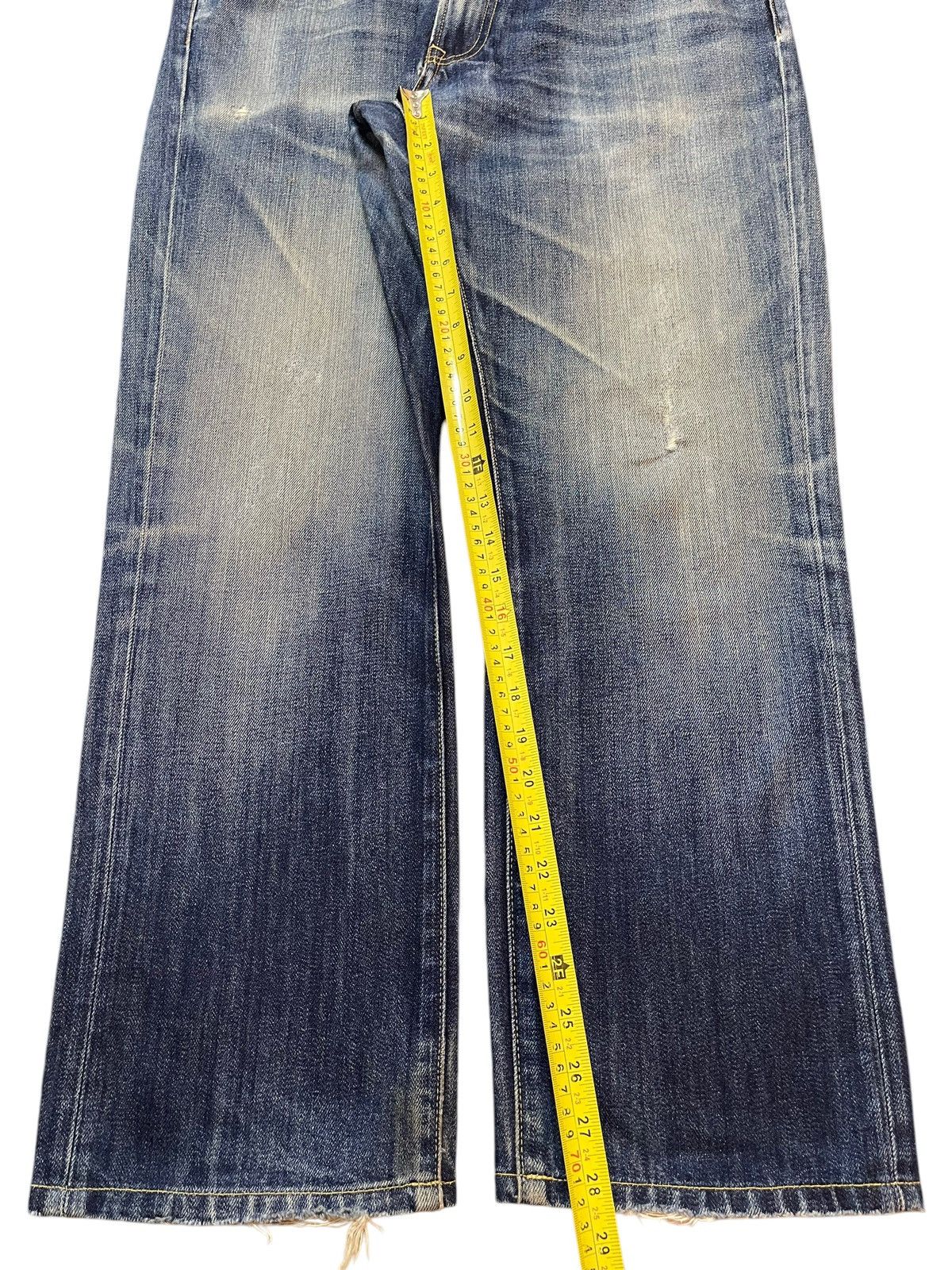 Uniqlo Vintage Japanese Uniqlo Faded Wash Style Loose Jeans Size US 34 / EU 50 - 13 Thumbnail